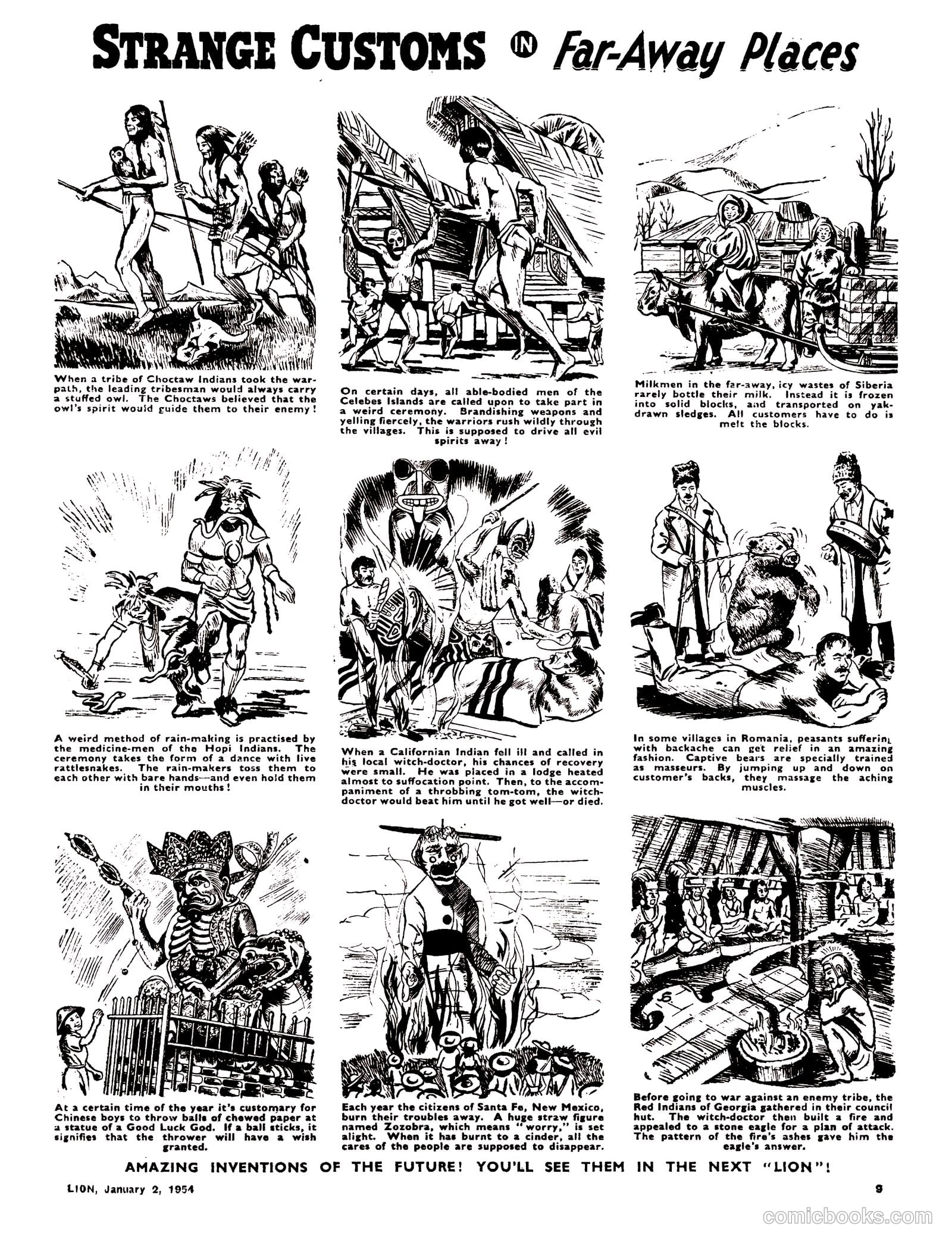 Lion #98 (1954) — page 9 of 20