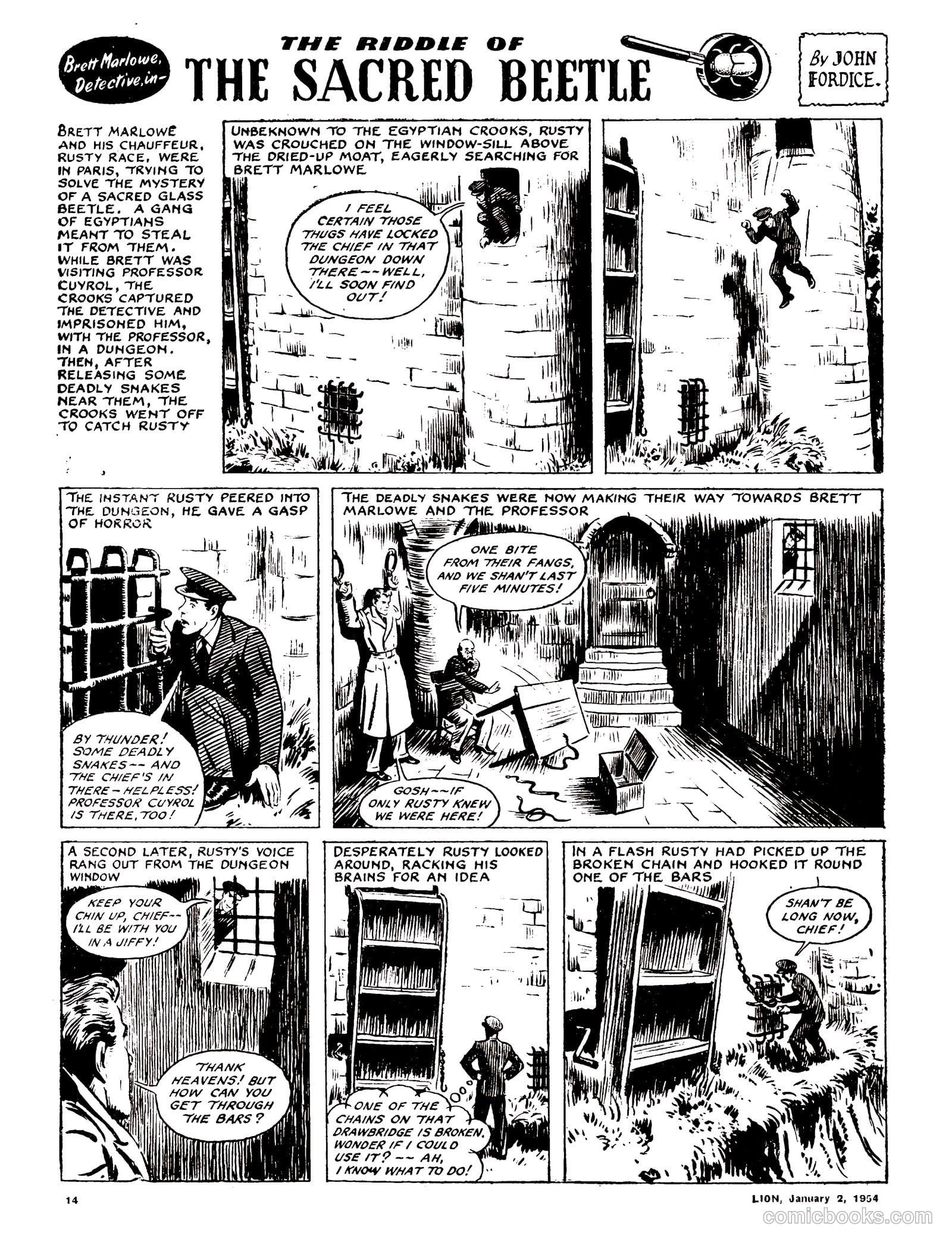 Lion #98 (1954) — page 14 of 20