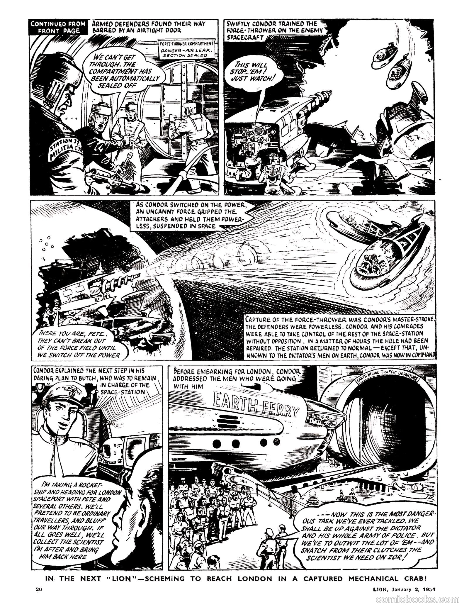 Lion #98 (1954) — page 20 of 20