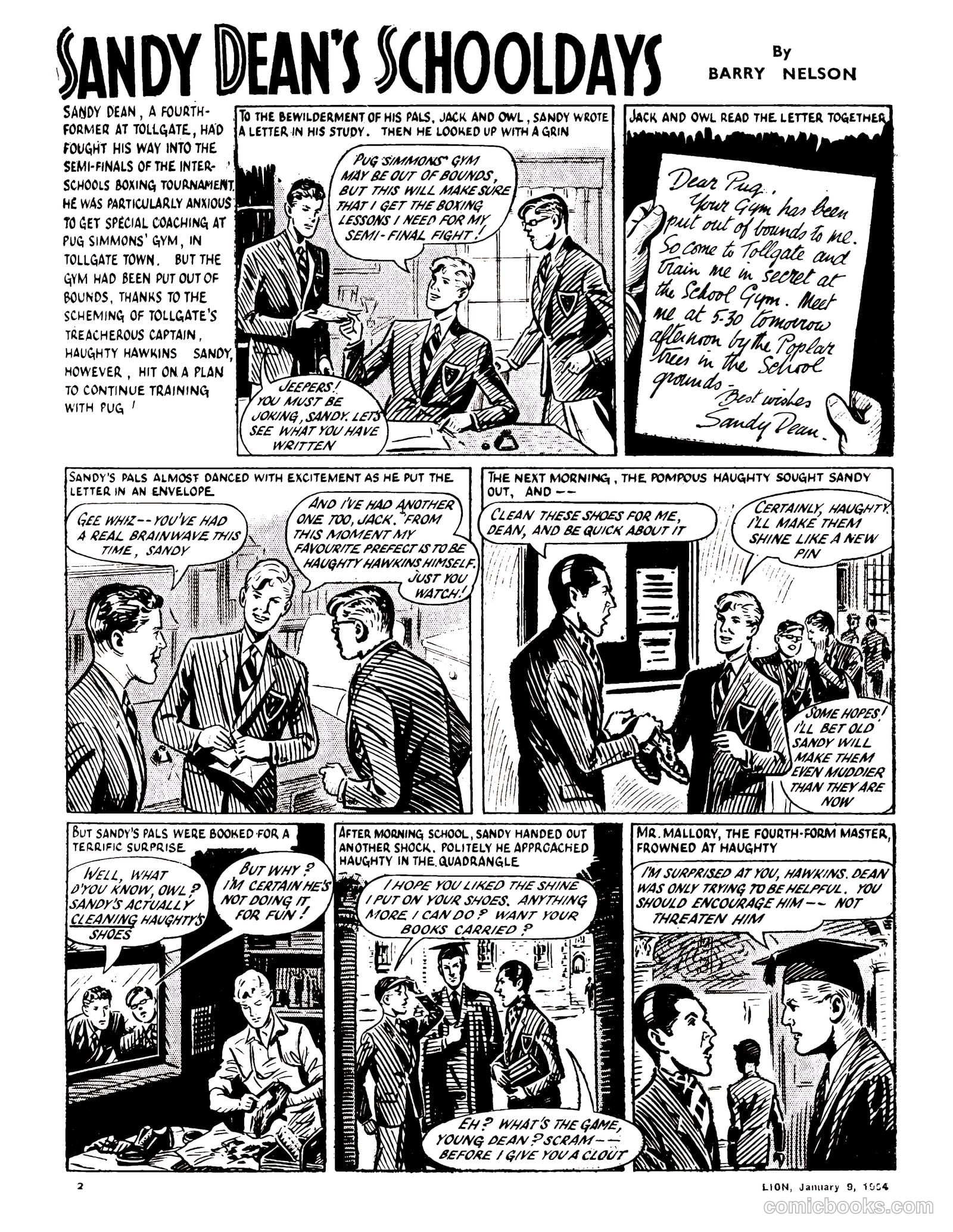 Lion #99 (1954) — page 2 of 20