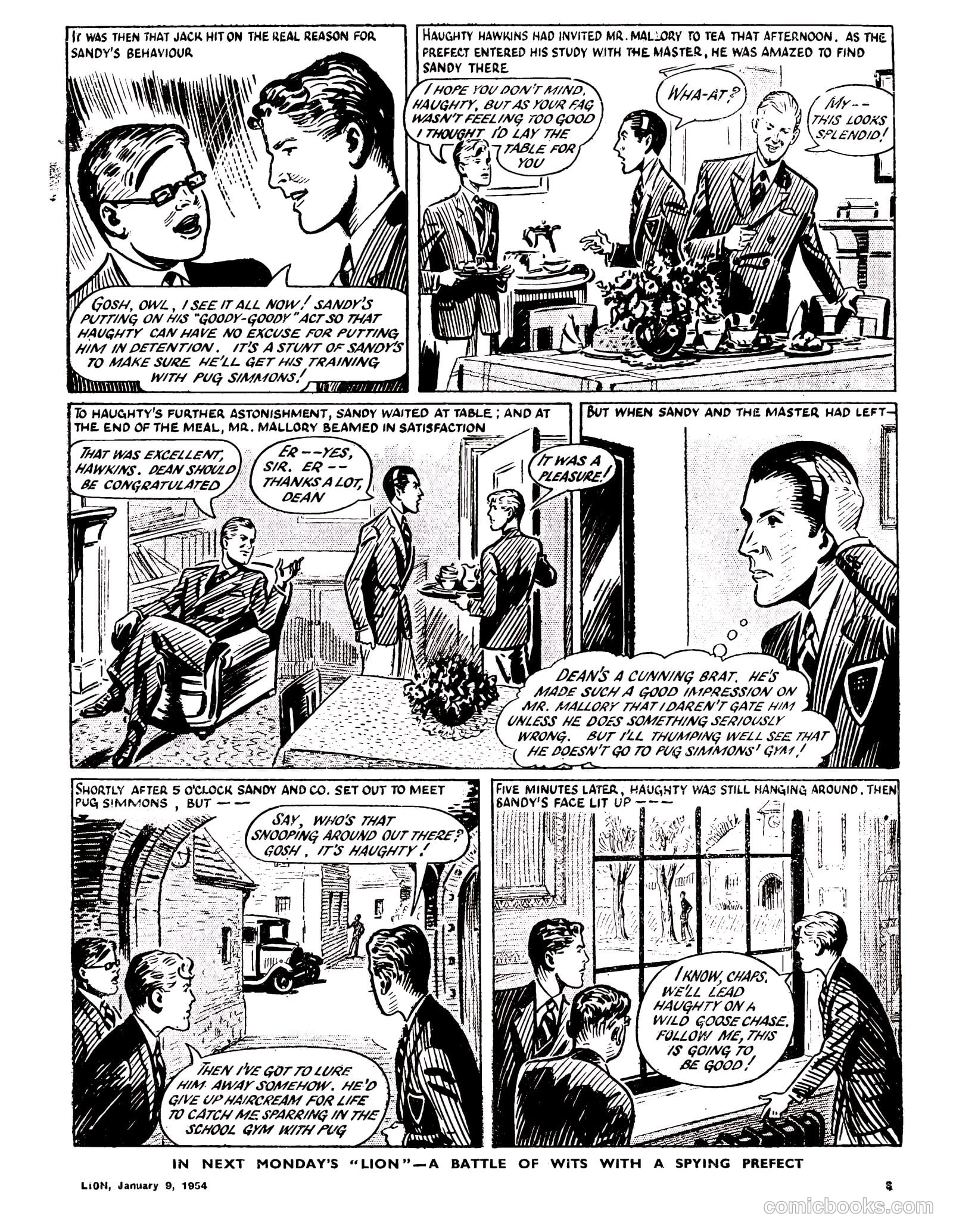 Lion #99 (1954) — page 3 of 20