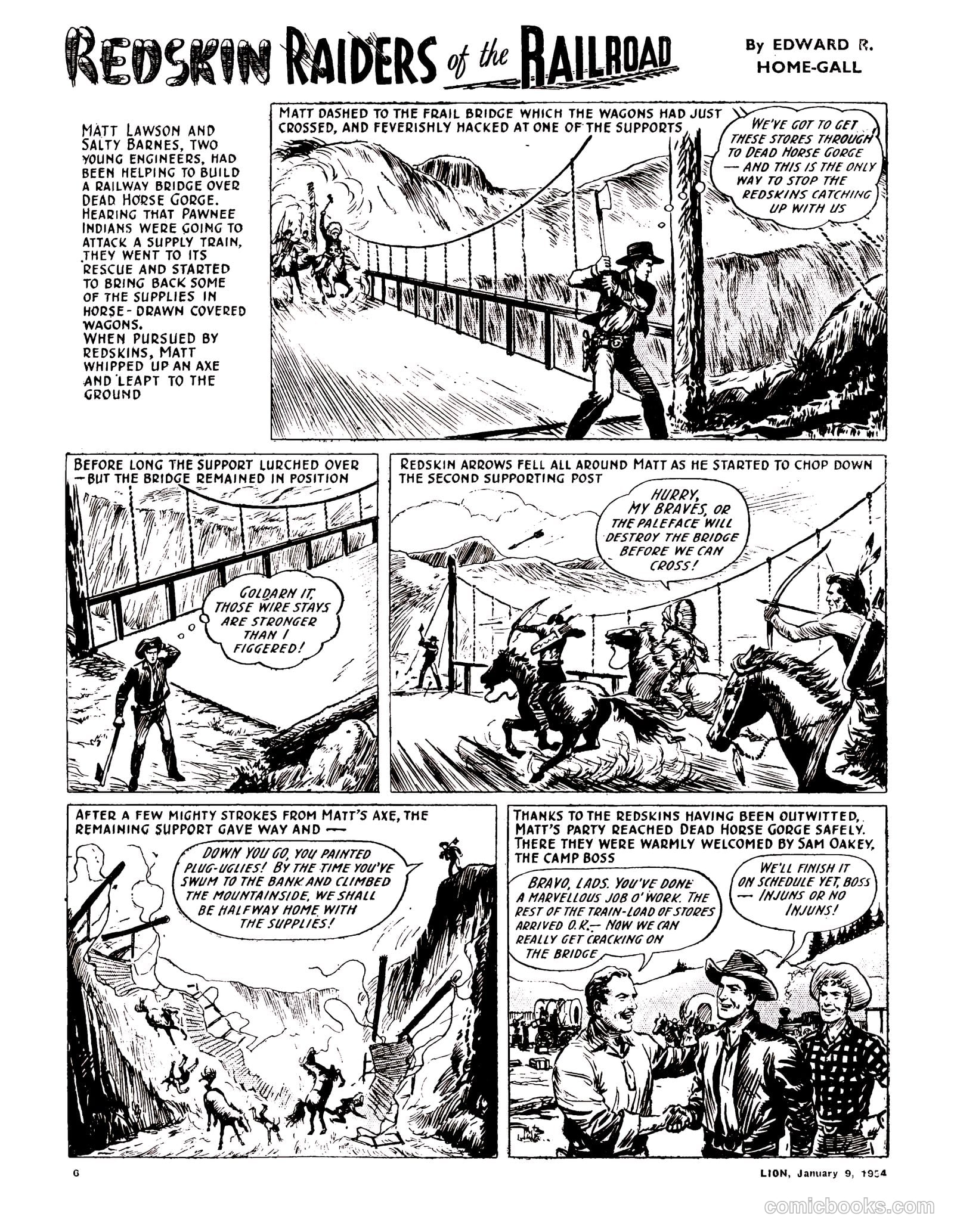 Lion #99 (1954) — page 6 of 20