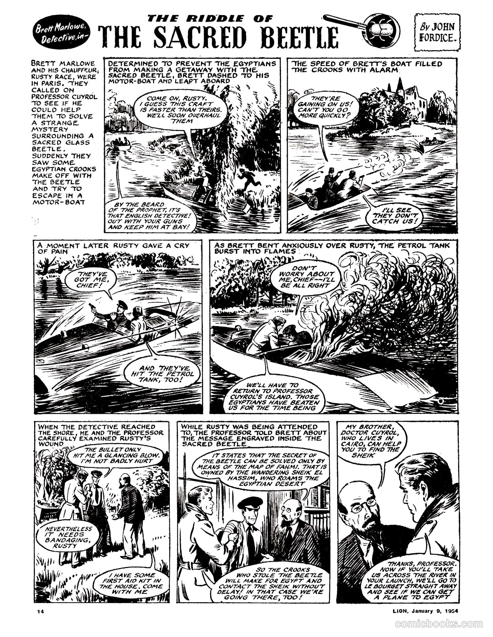 Lion #99 (1954) — page 14 of 20