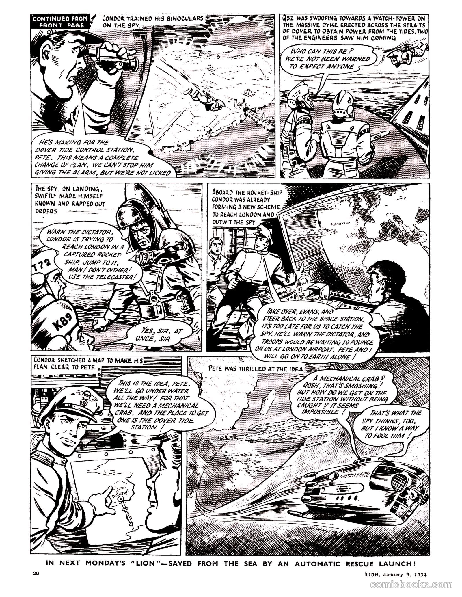 Lion #99 (1954) — page 20 of 20