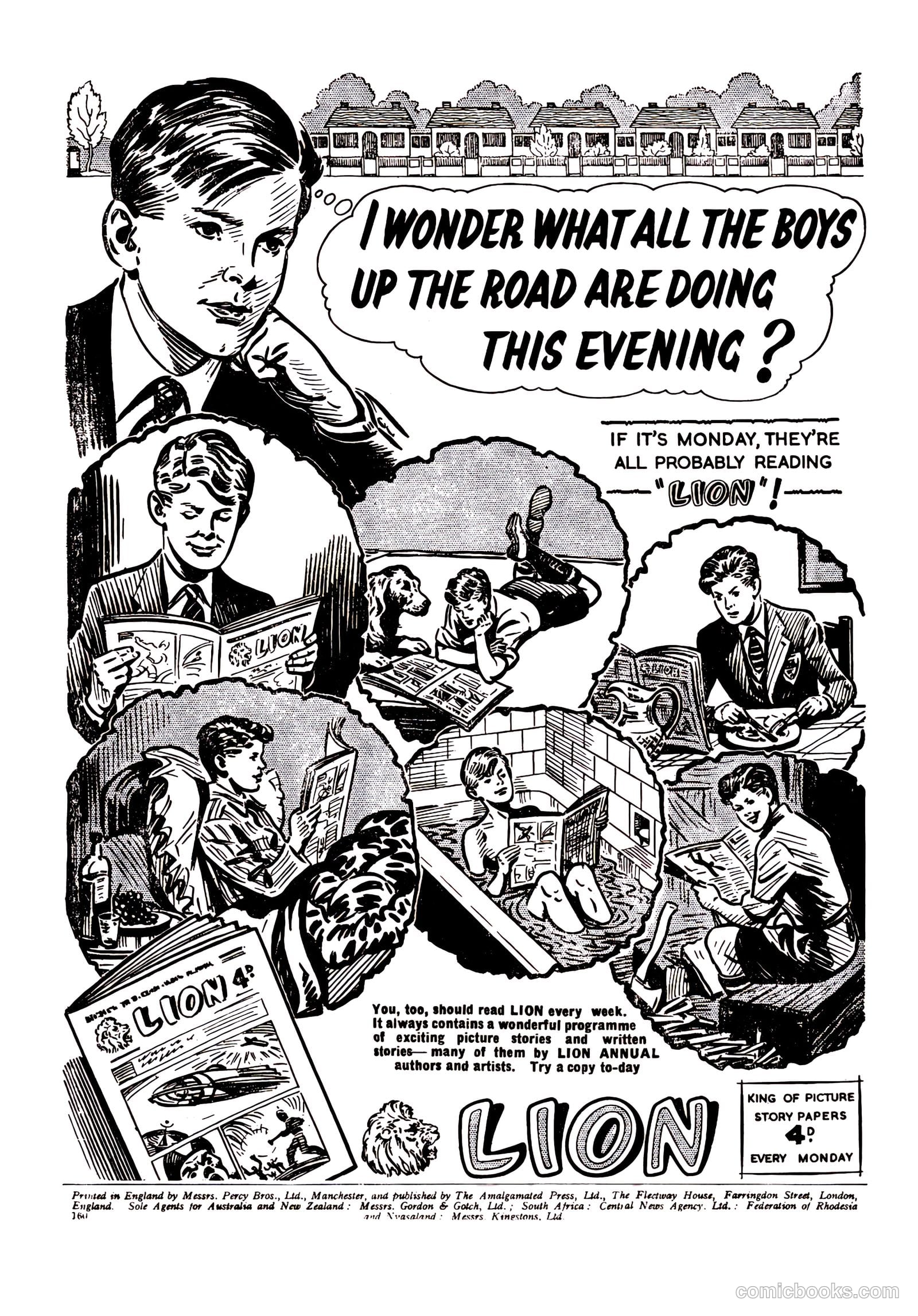 Lion Annual #1958 (1958) — page 160 of 163