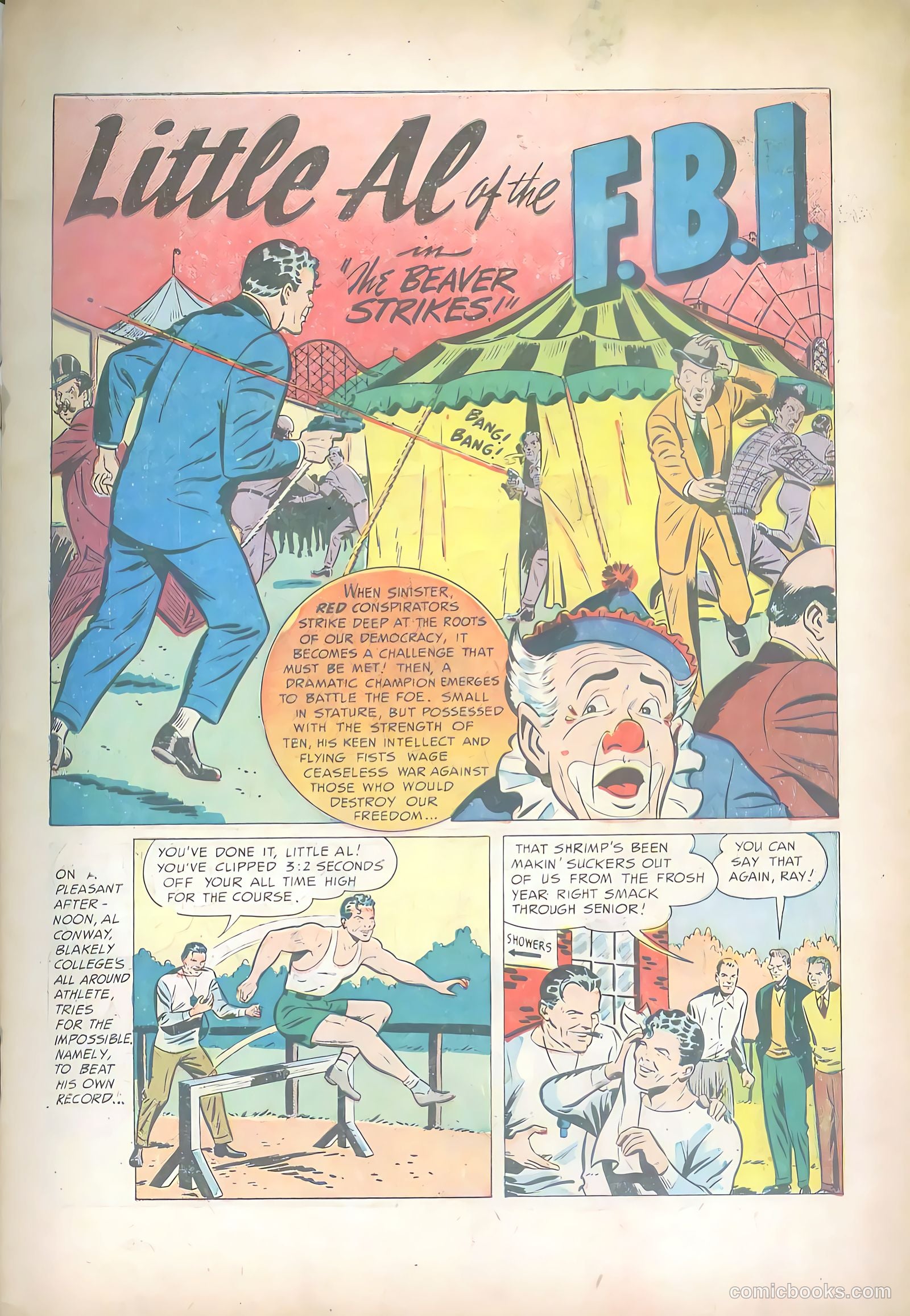 Little Al of the F.B.I. #10 (1950) — page 3 of 36