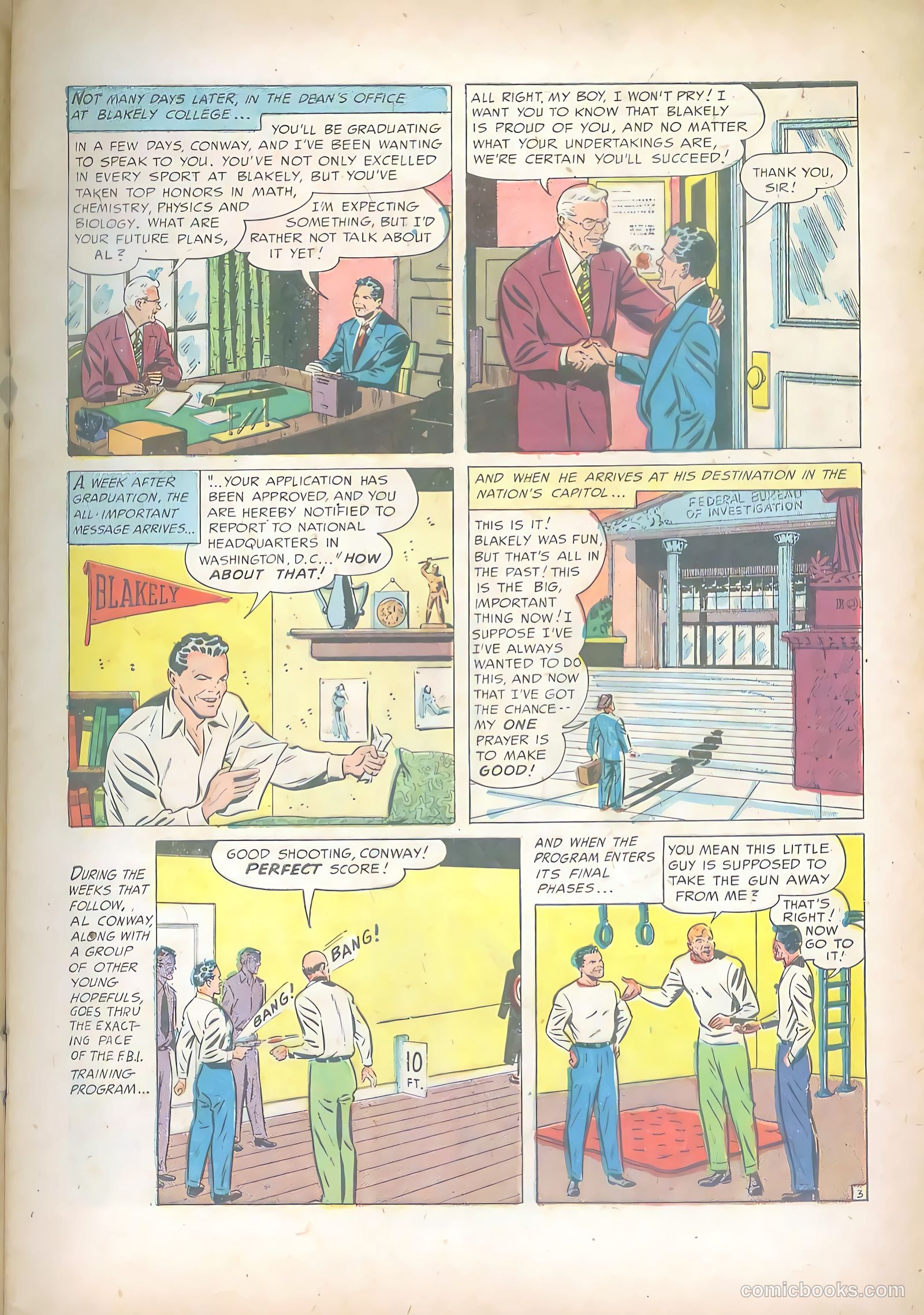 Little Al of the F.B.I. #10 (1950) — page 5 of 36