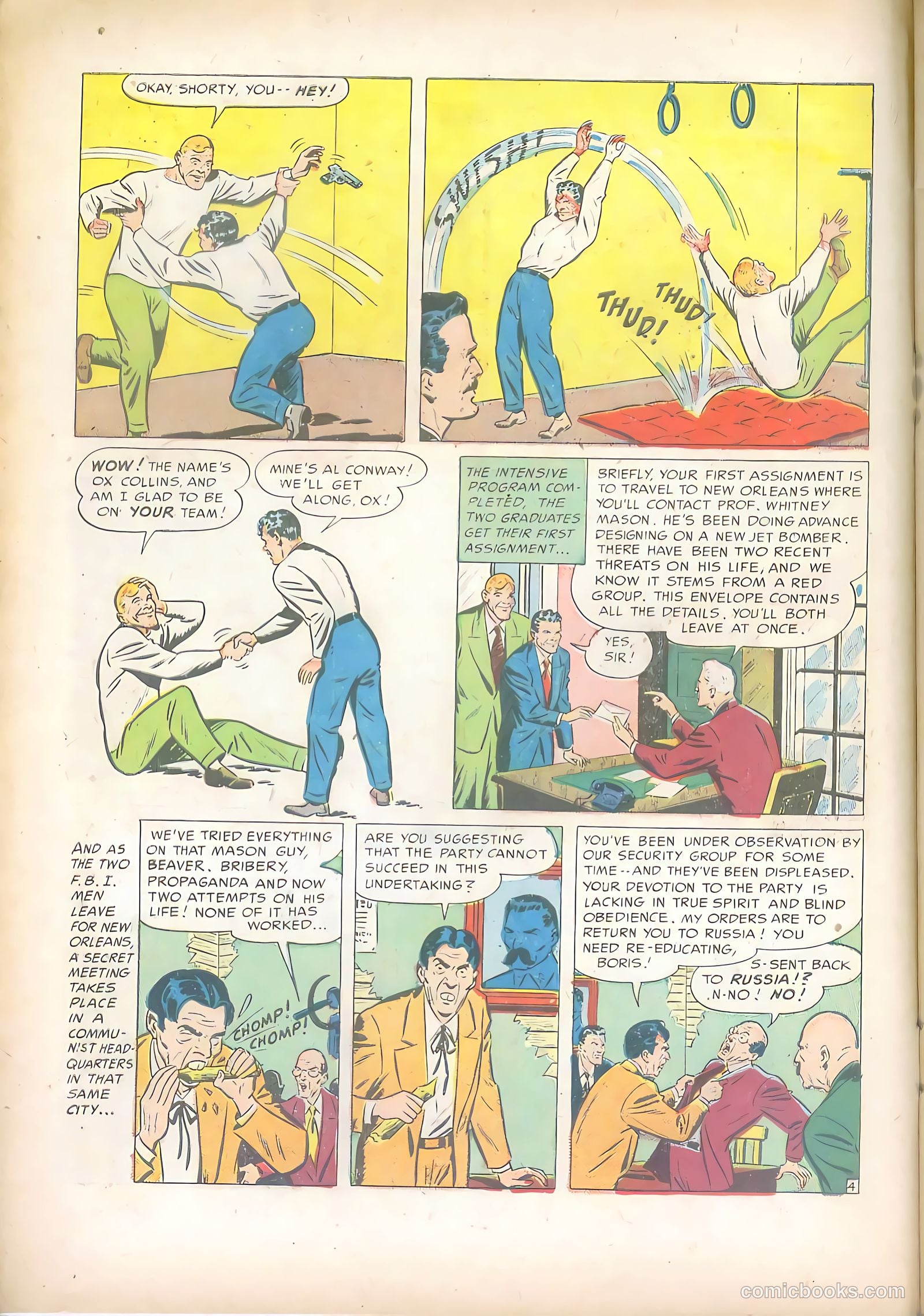 Little Al of the F.B.I. #10 (1950) — page 6 of 36