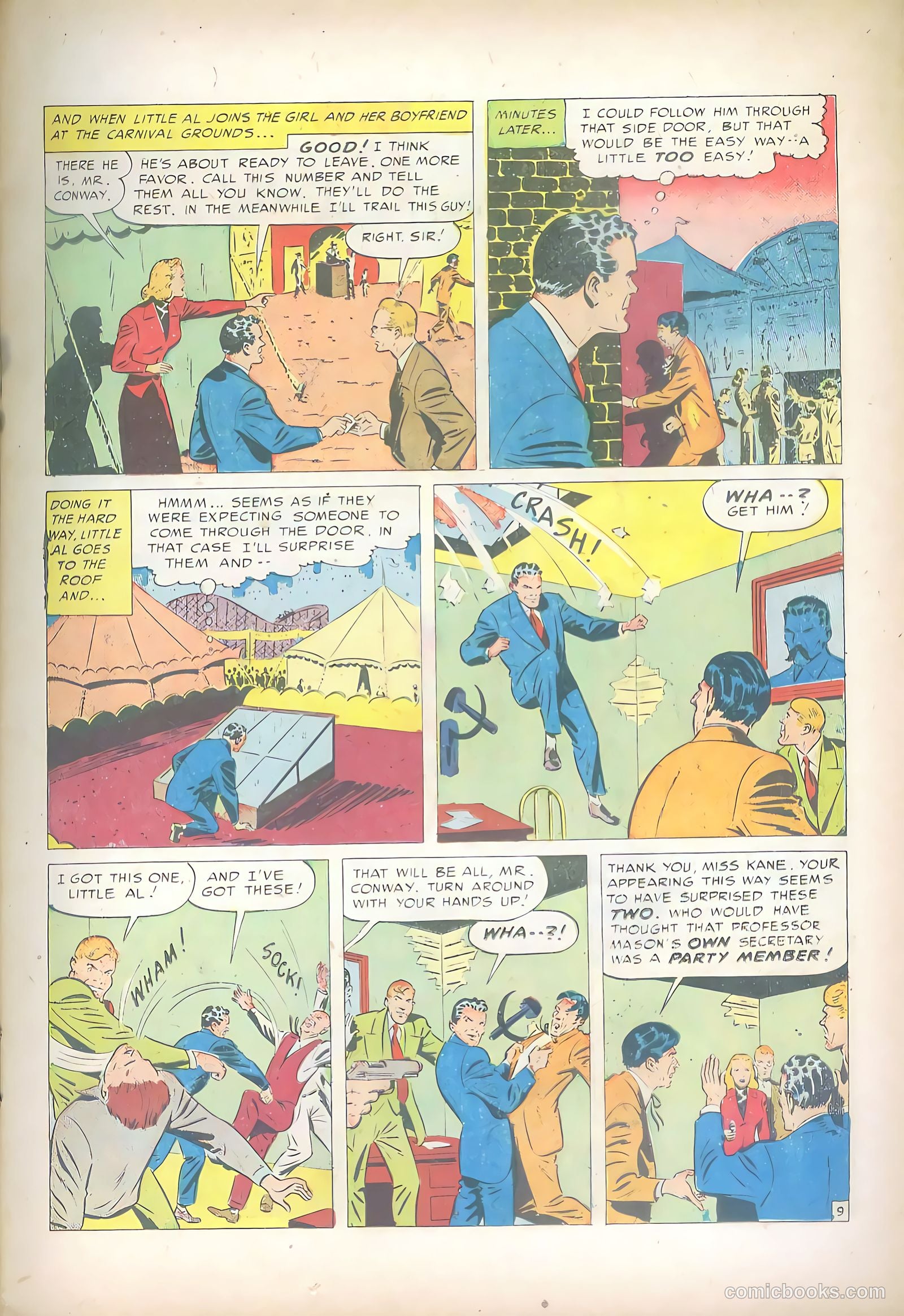Little Al of the F.B.I. #10 (1950) — page 11 of 36