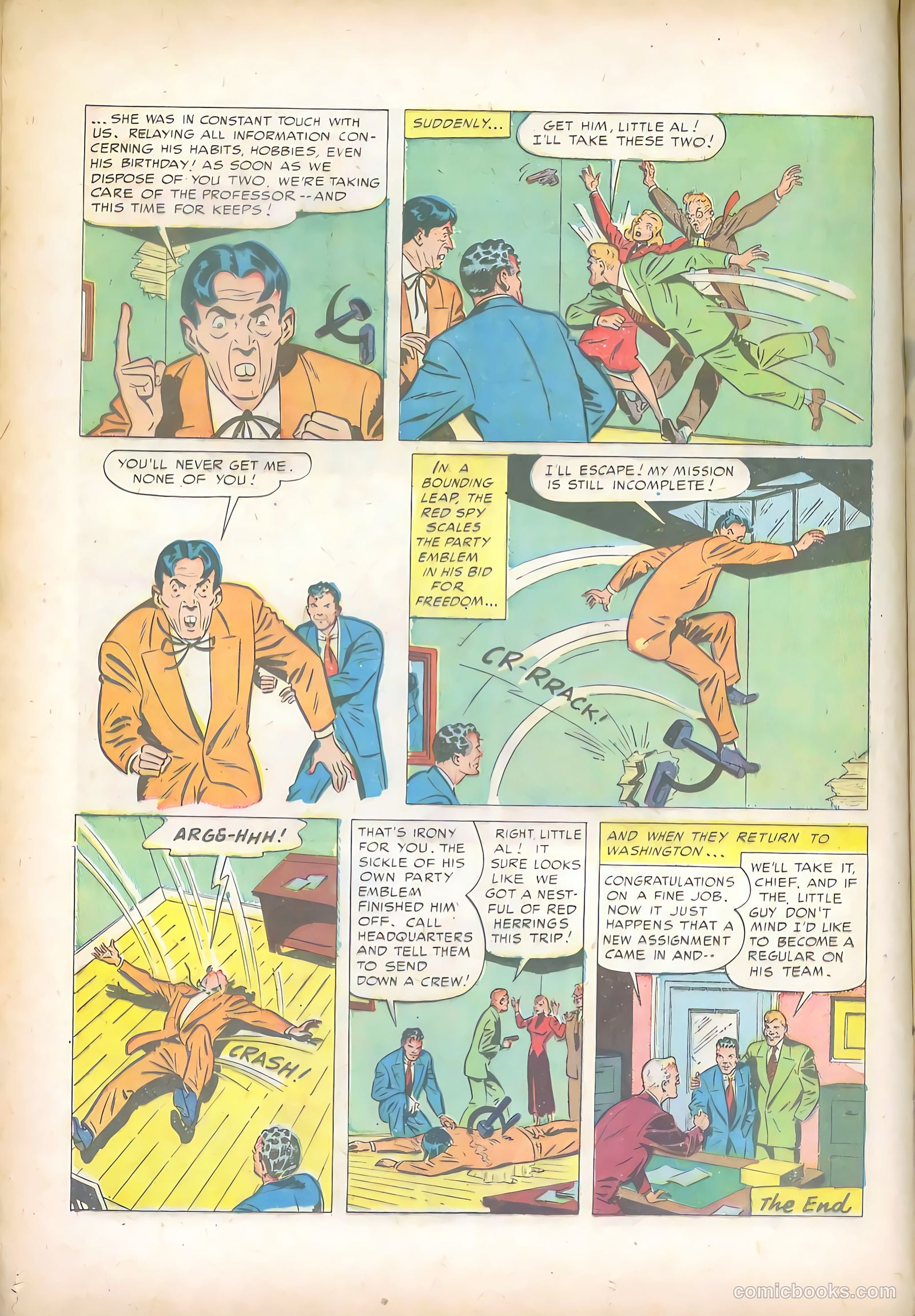 Little Al of the F.B.I. #10 (1950) — page 12 of 36
