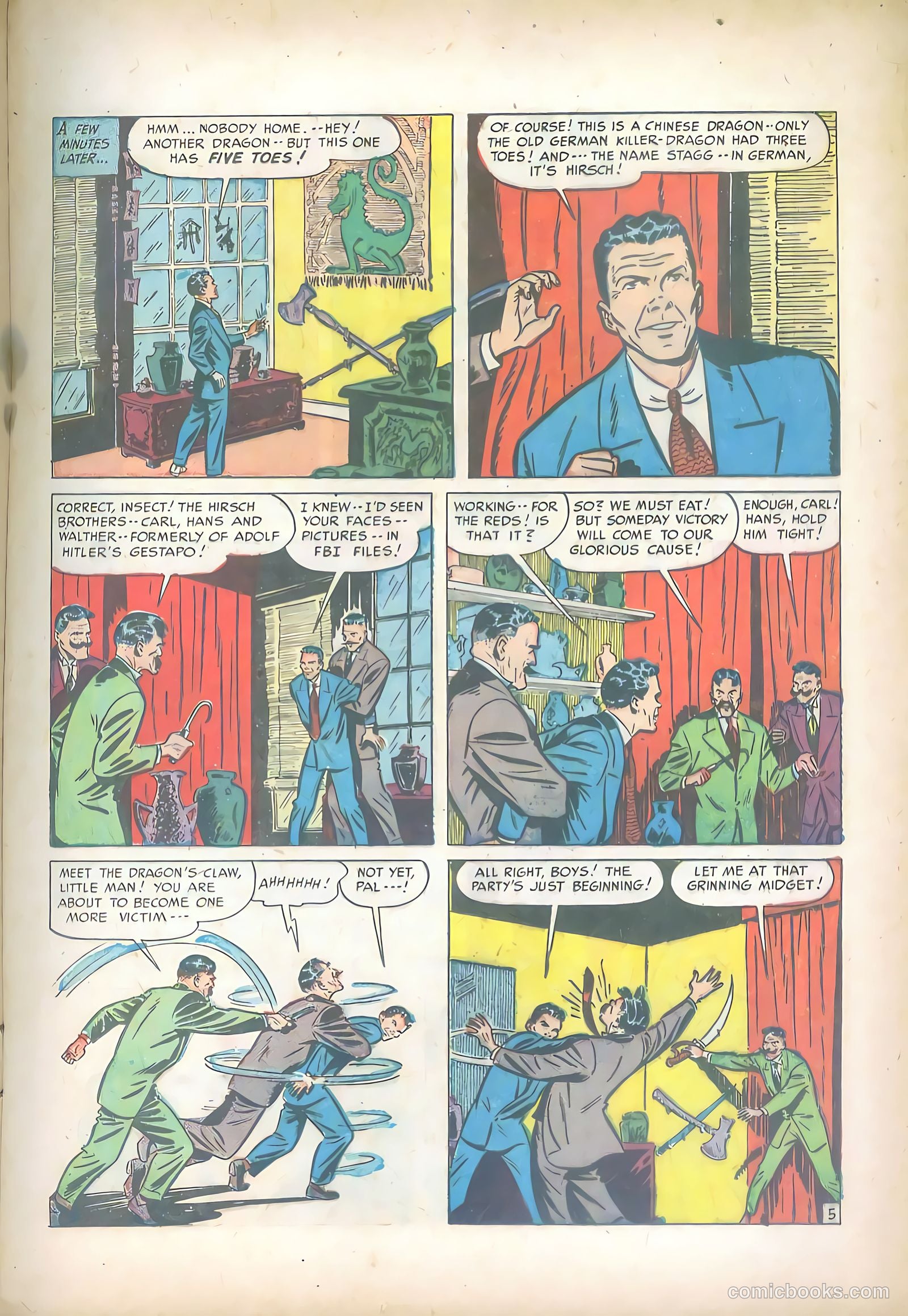 Little Al of the F.B.I. #10 (1950) — page 17 of 36