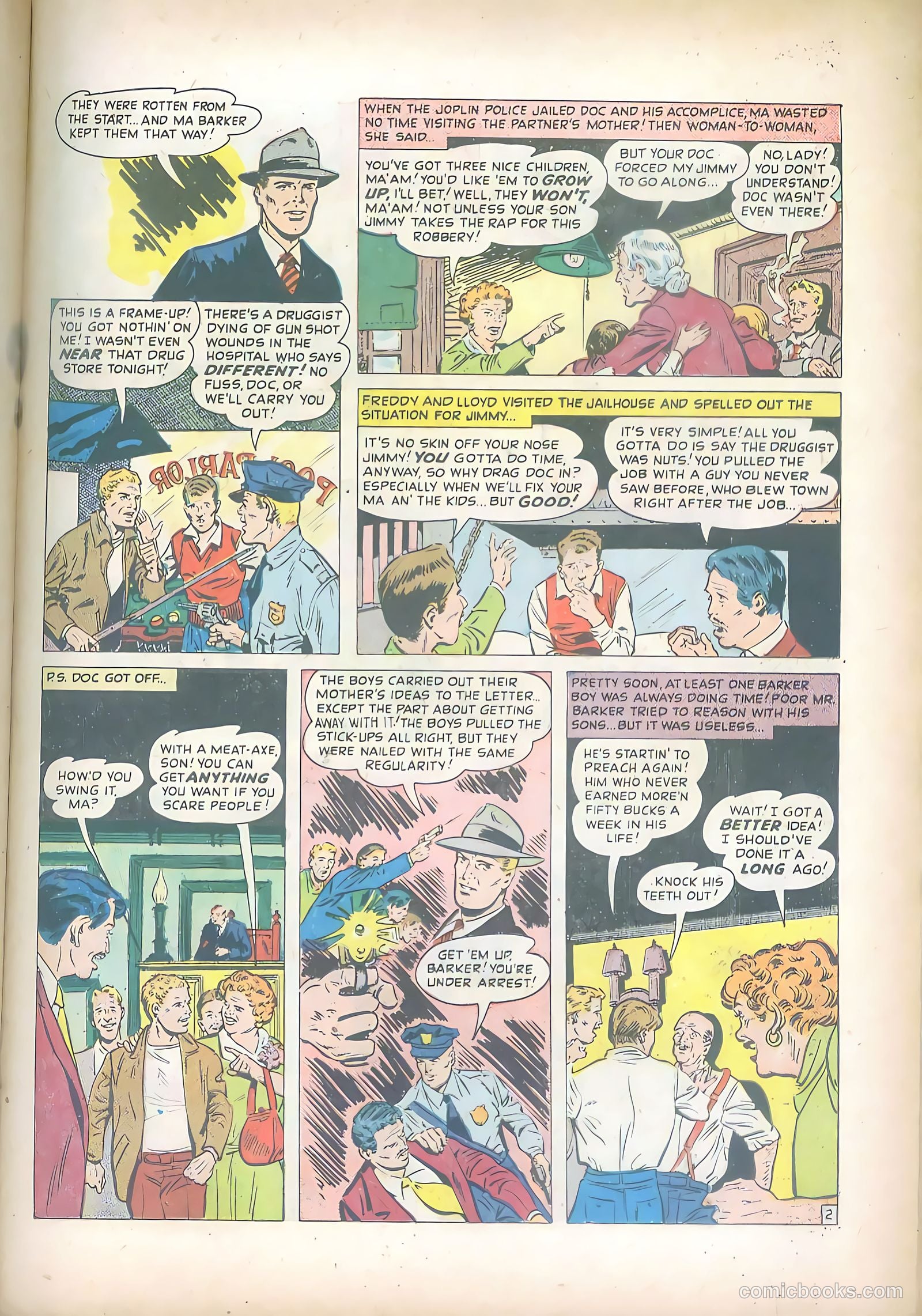 Little Al of the F.B.I. #10 (1950) — page 23 of 36