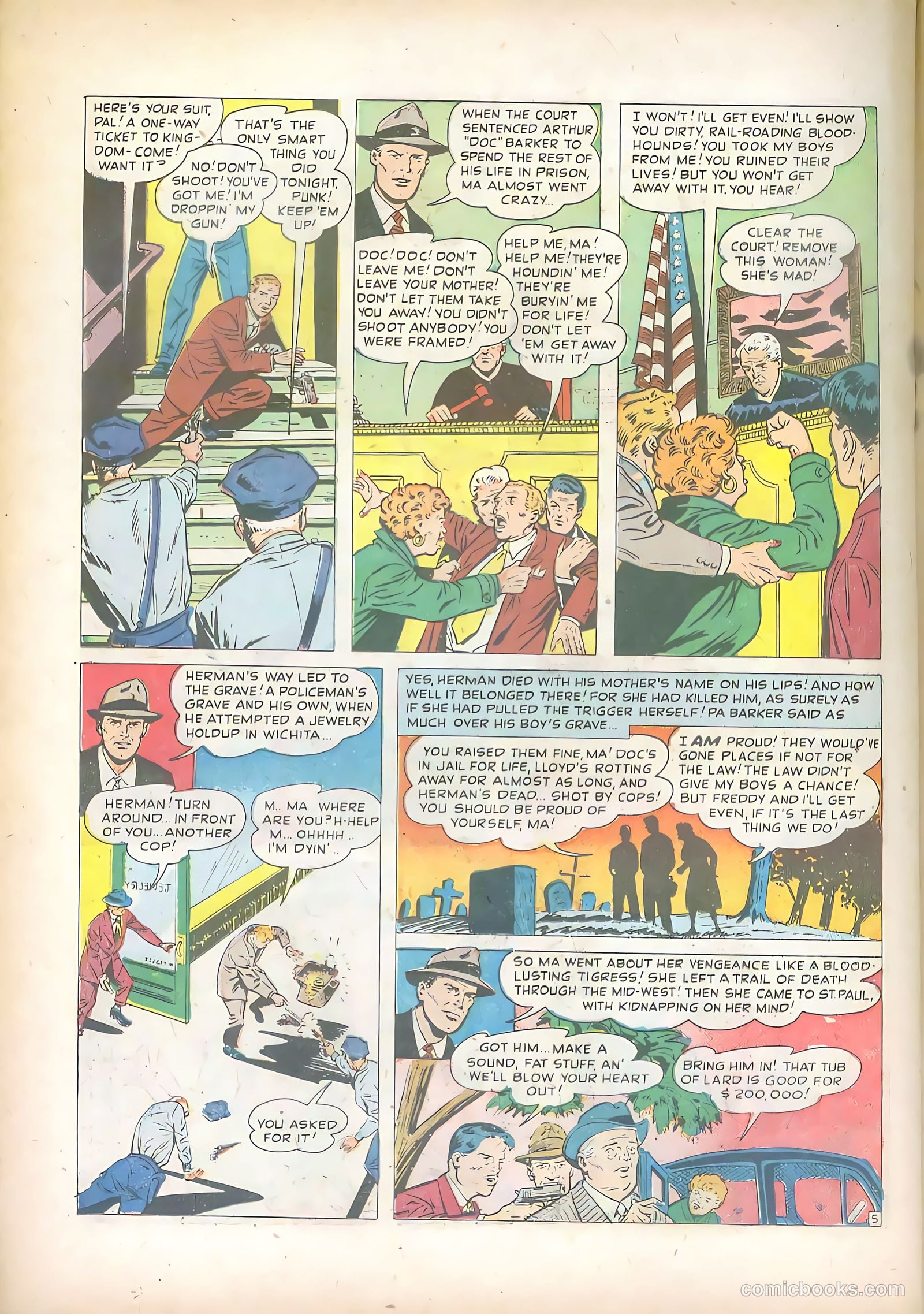 Little Al of the F.B.I. #10 (1950) — page 26 of 36