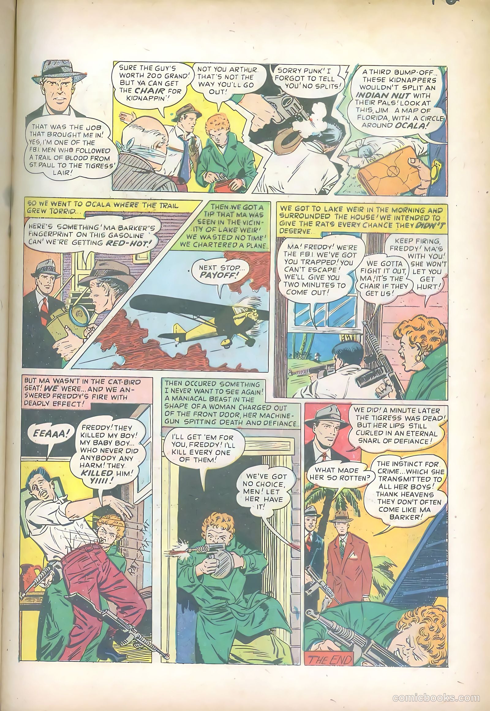 Little Al of the F.B.I. #10 (1950) — page 27 of 36