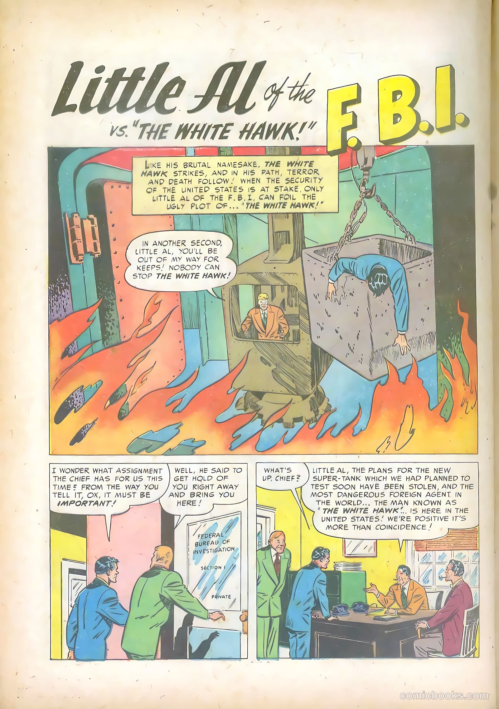 Little Al of the F.B.I. #10 (1950) — page 28 of 36