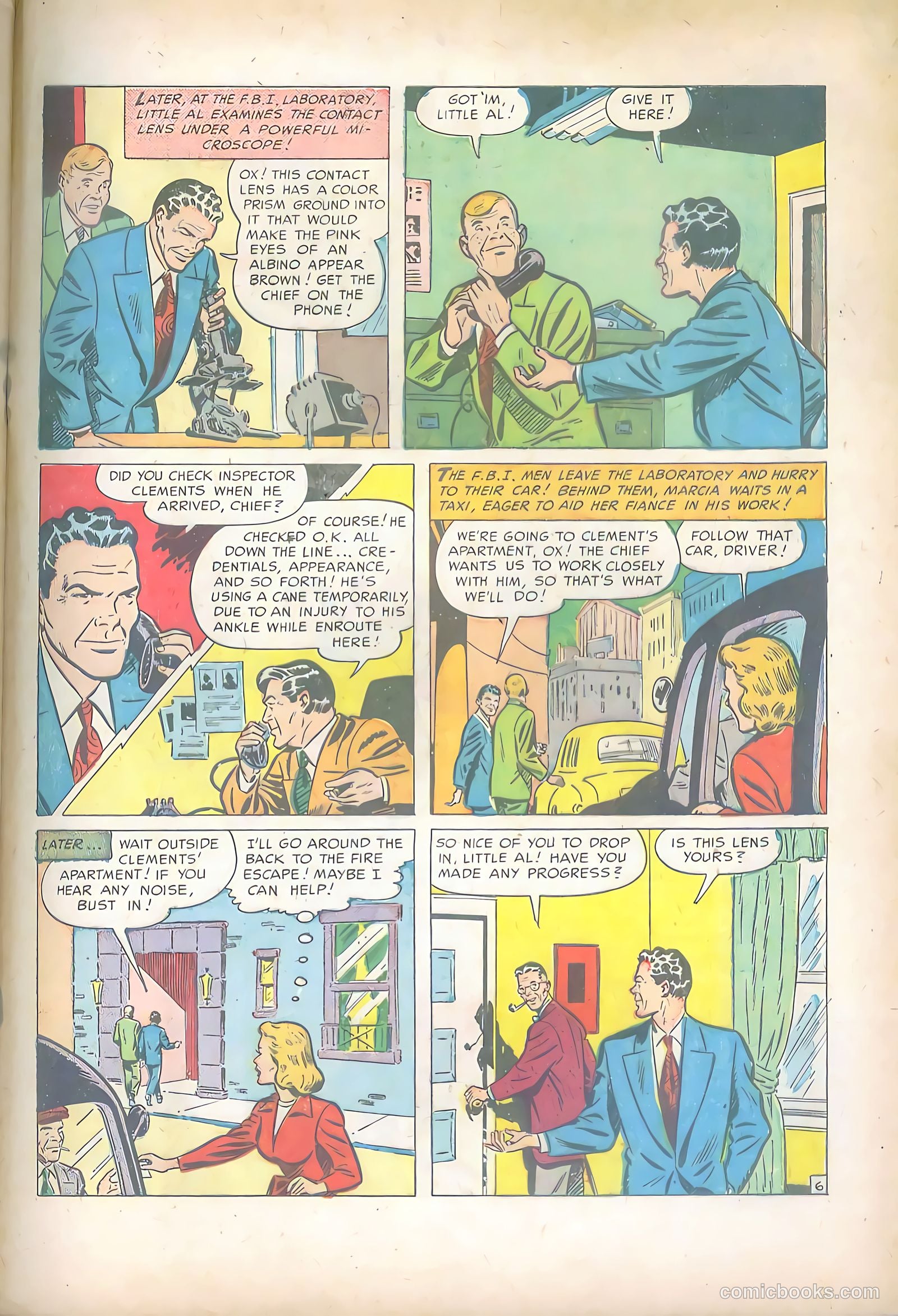Little Al of the F.B.I. #10 (1950) — page 33 of 36