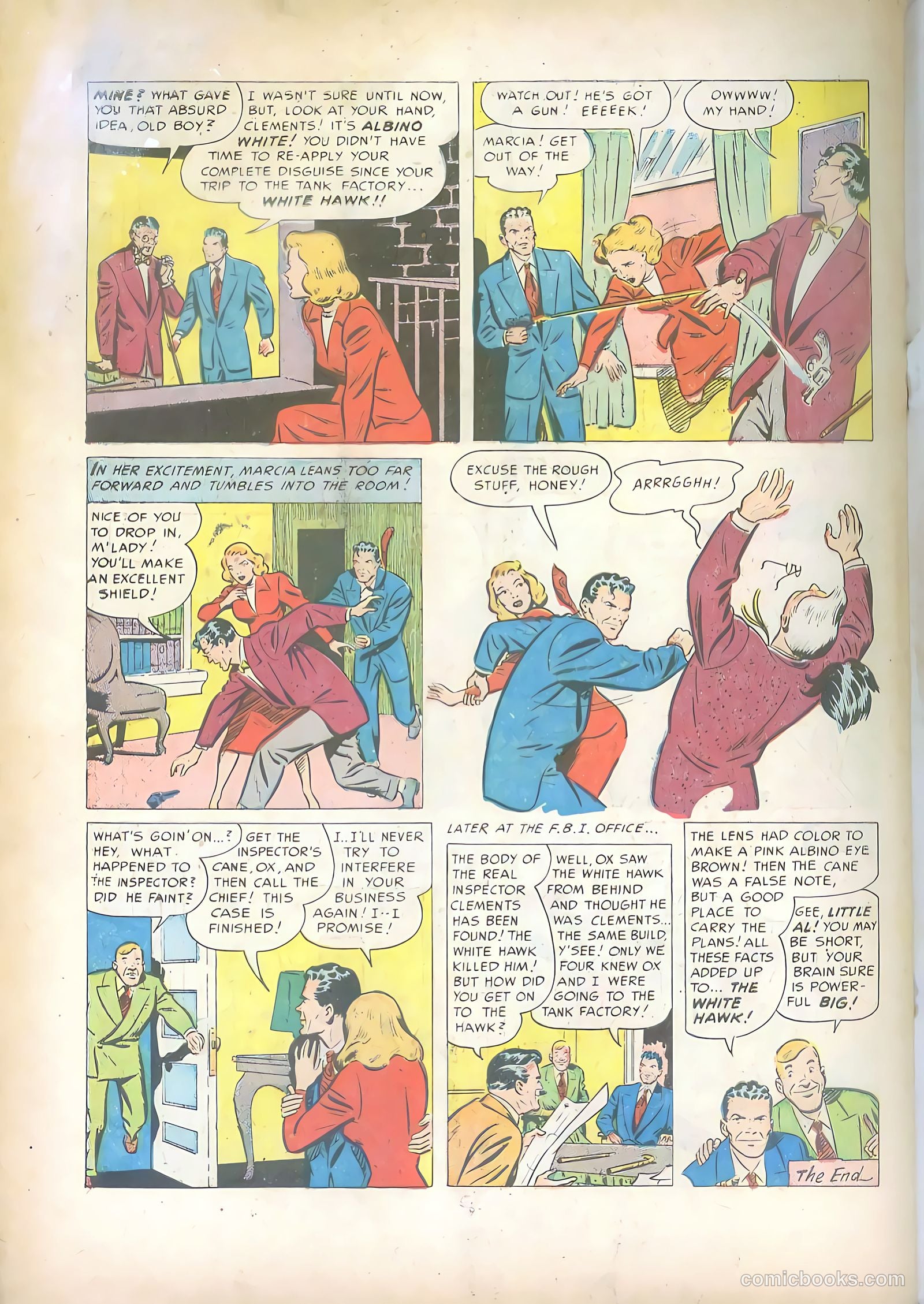 Little Al of the F.B.I. #10 (1950) — page 34 of 36