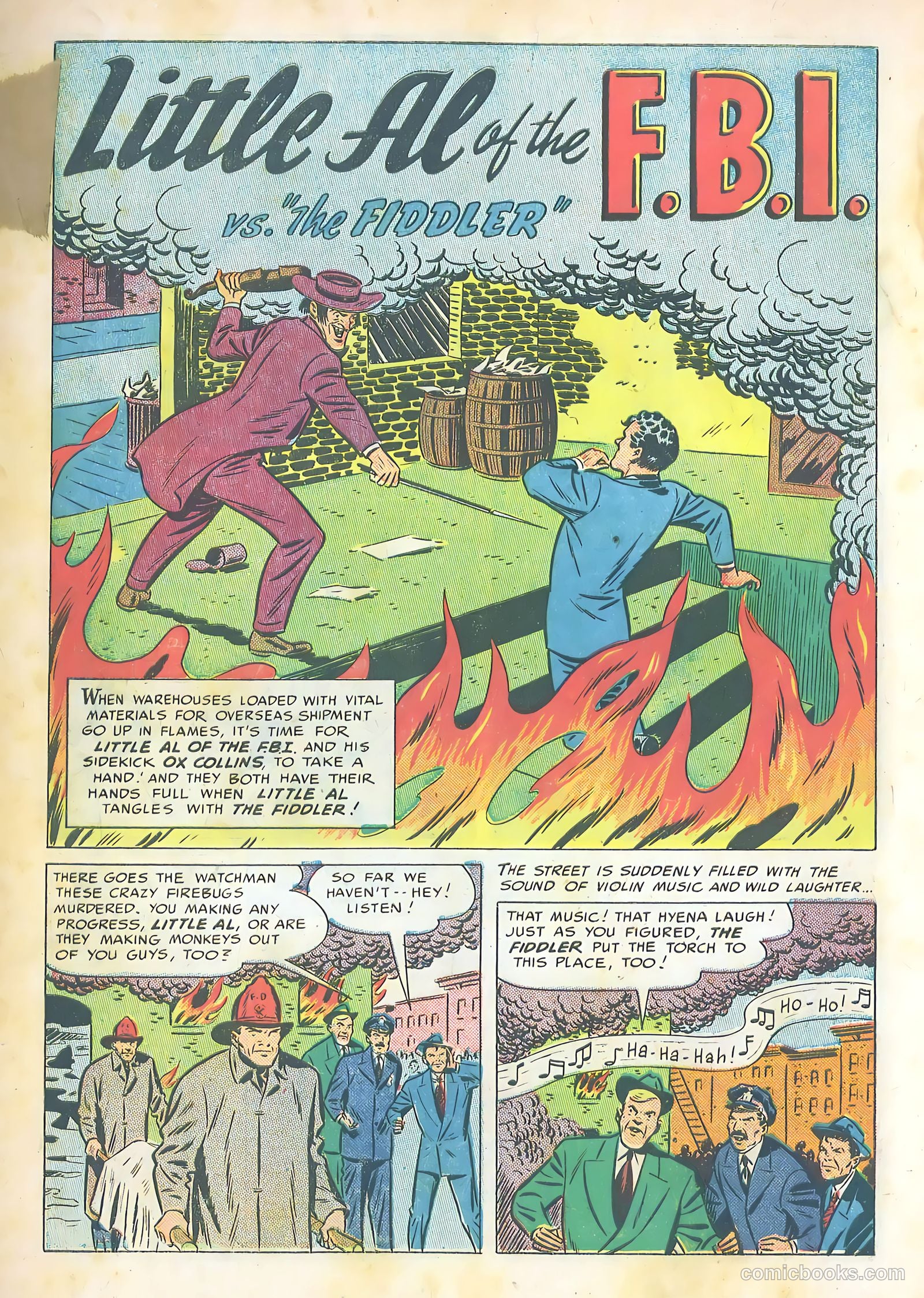 Little Al of the F.B.I. #11 (1951) — page 3 of 36
