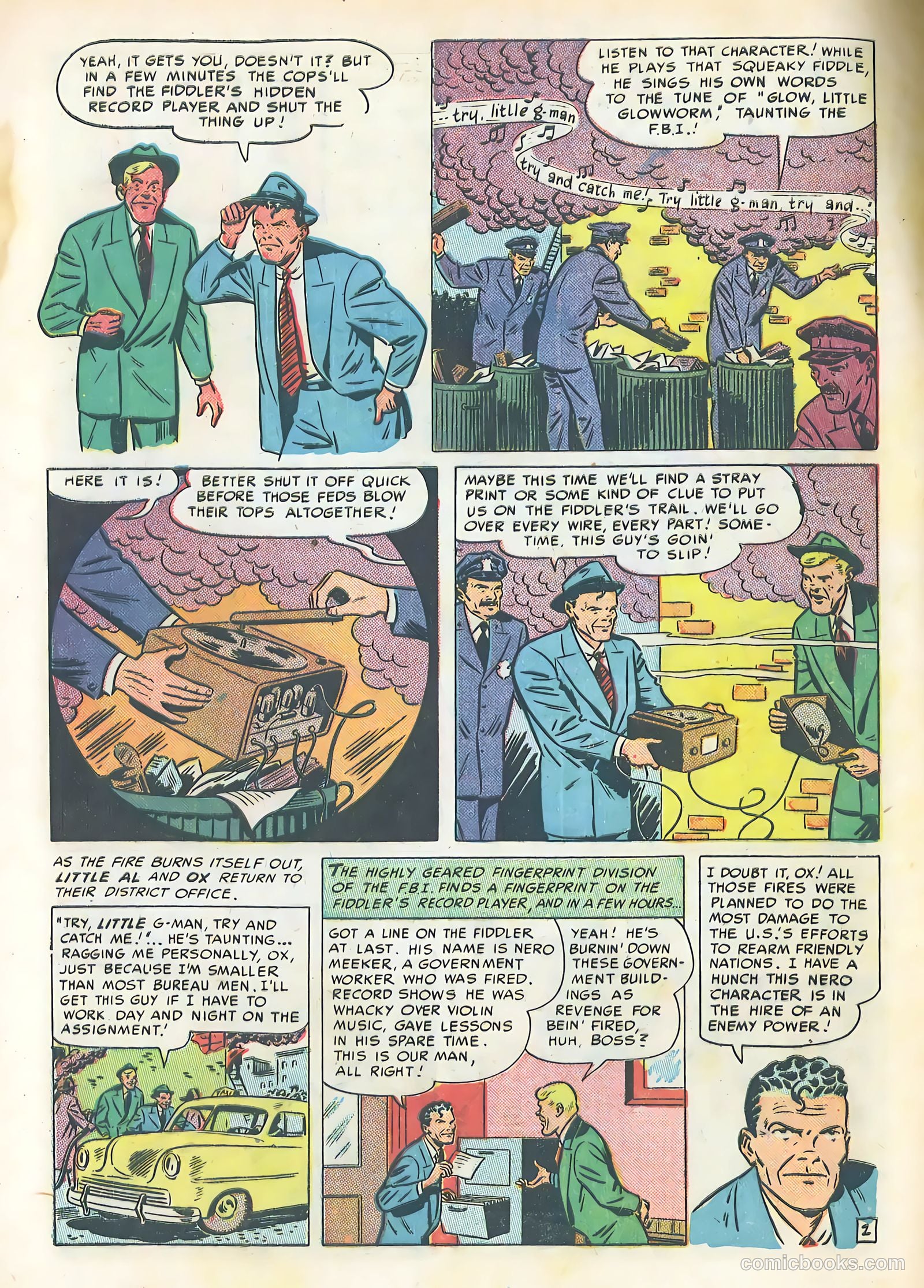 Little Al of the F.B.I. #11 (1951) — page 4 of 36