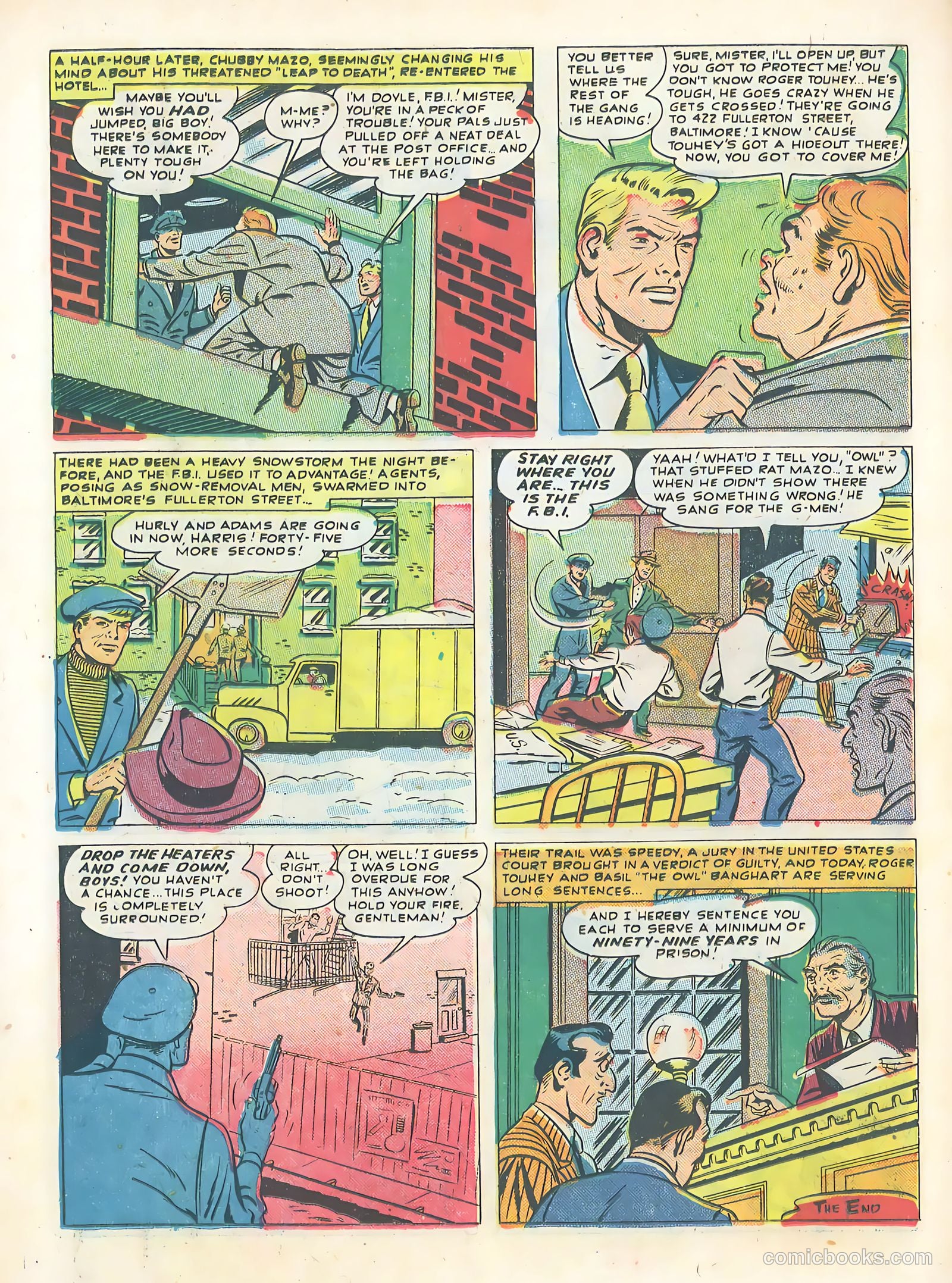 Little Al of the F.B.I. #11 (1951) — page 26 of 36