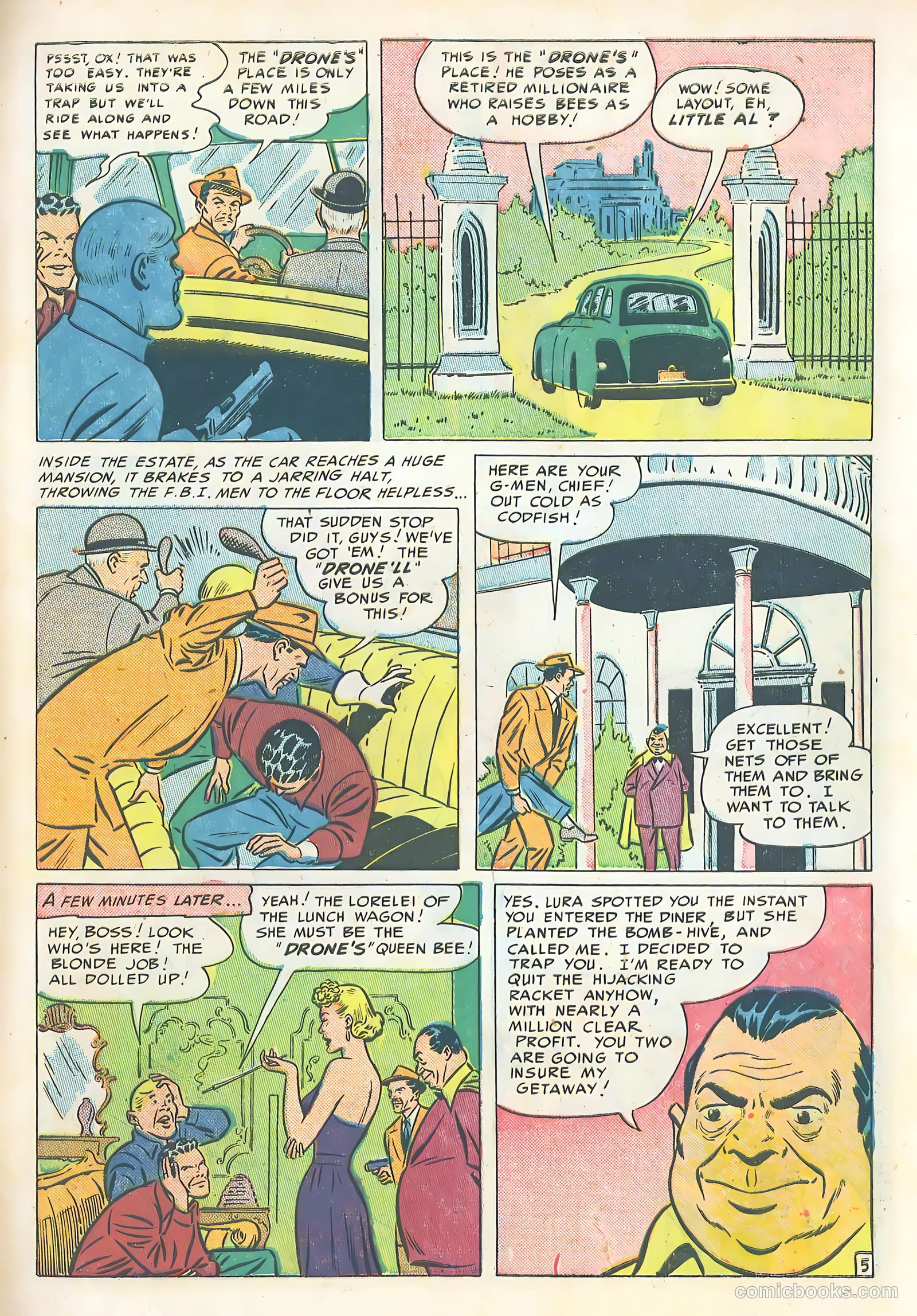 Little Al of the F.B.I. #11 (1951) — page 31 of 36