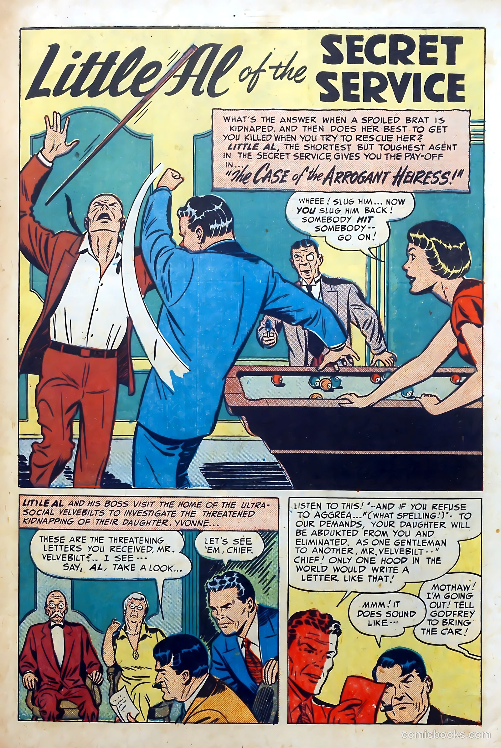 Little Al of the Secret Service #10 (1951) — page 3 of 36