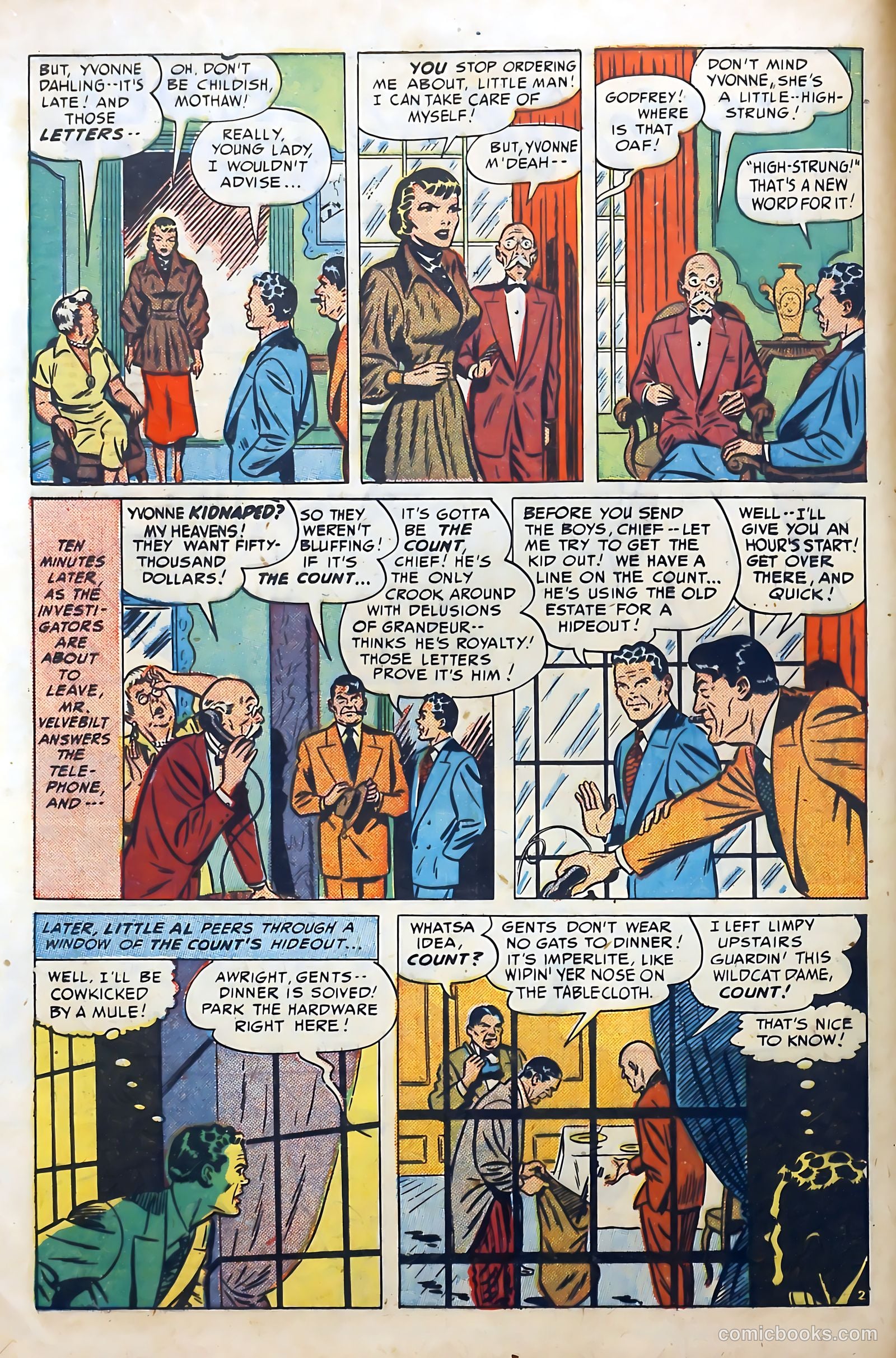 Little Al of the Secret Service #10 (1951) — page 4 of 36