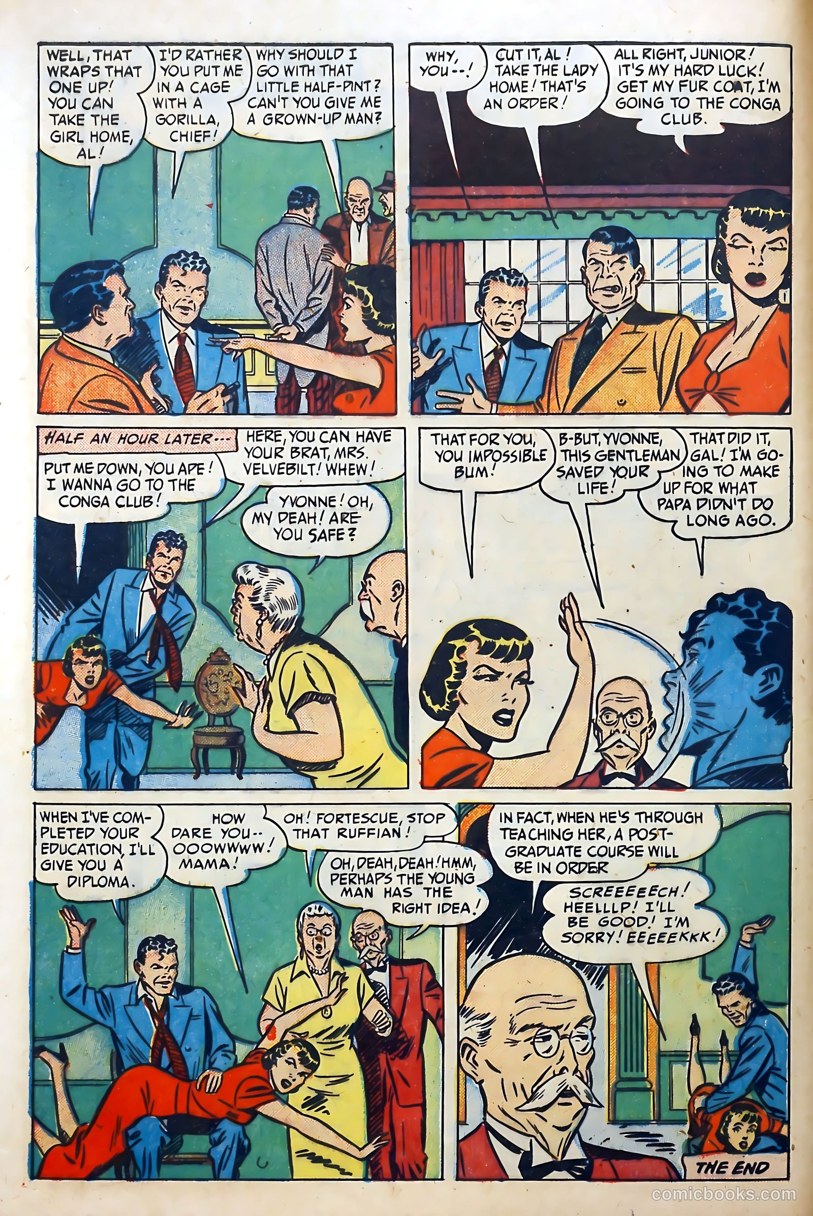 Little Al of the Secret Service #10 (1951) — page 8 of 36