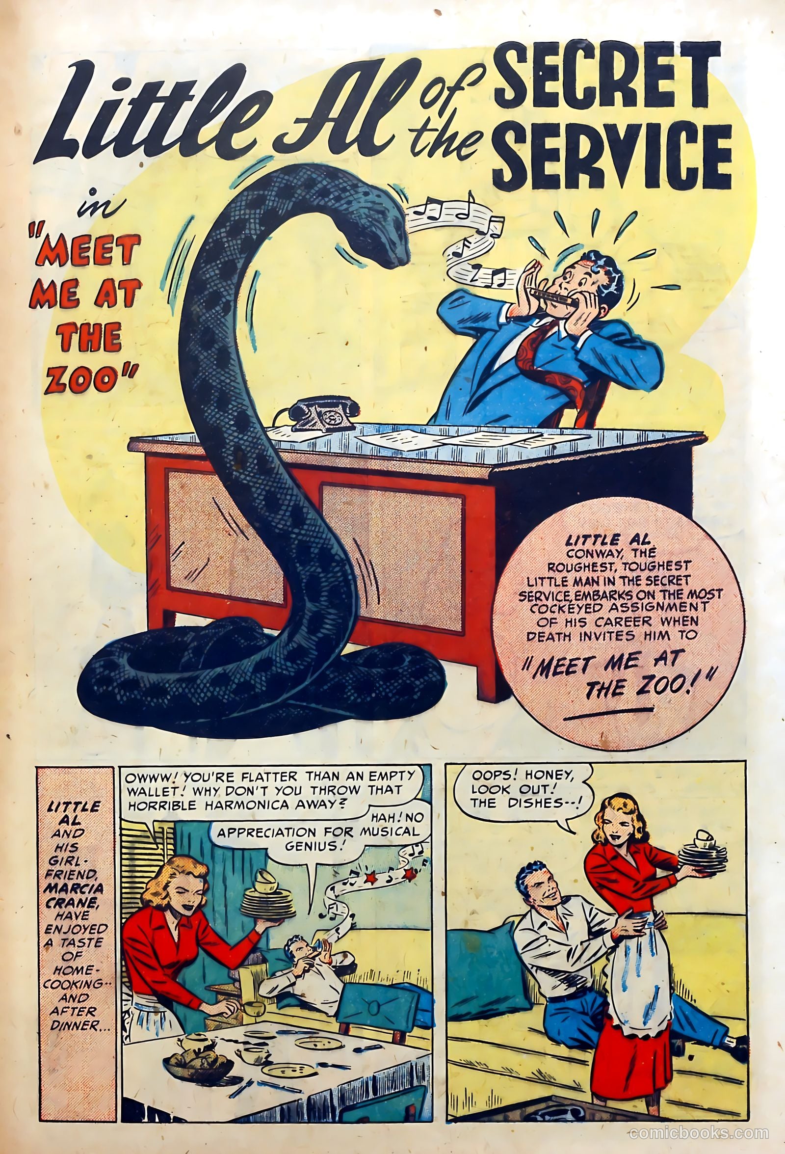Little Al of the Secret Service #10 (1951) — page 9 of 36
