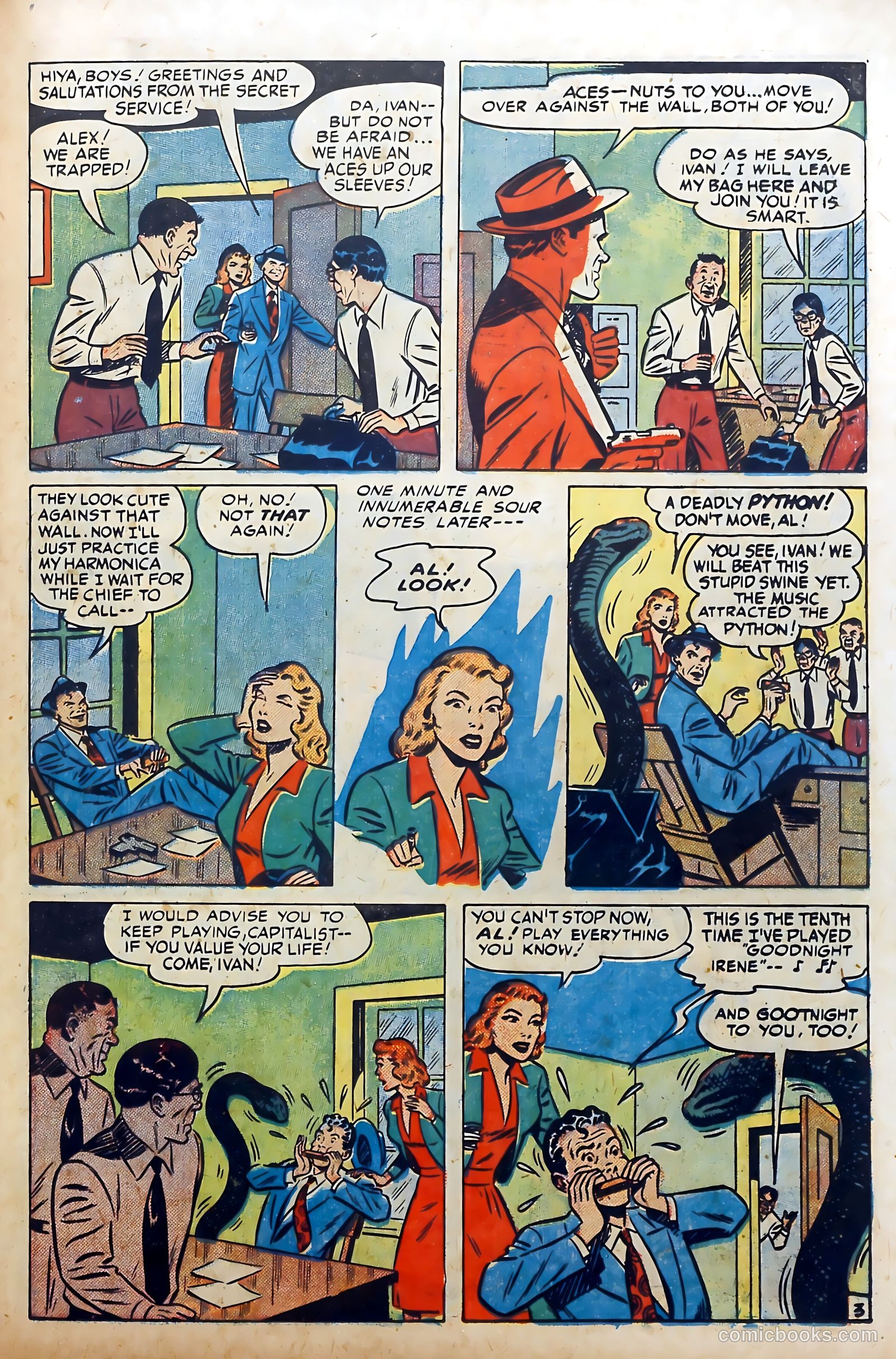 Little Al of the Secret Service #10 (1951) — page 11 of 36