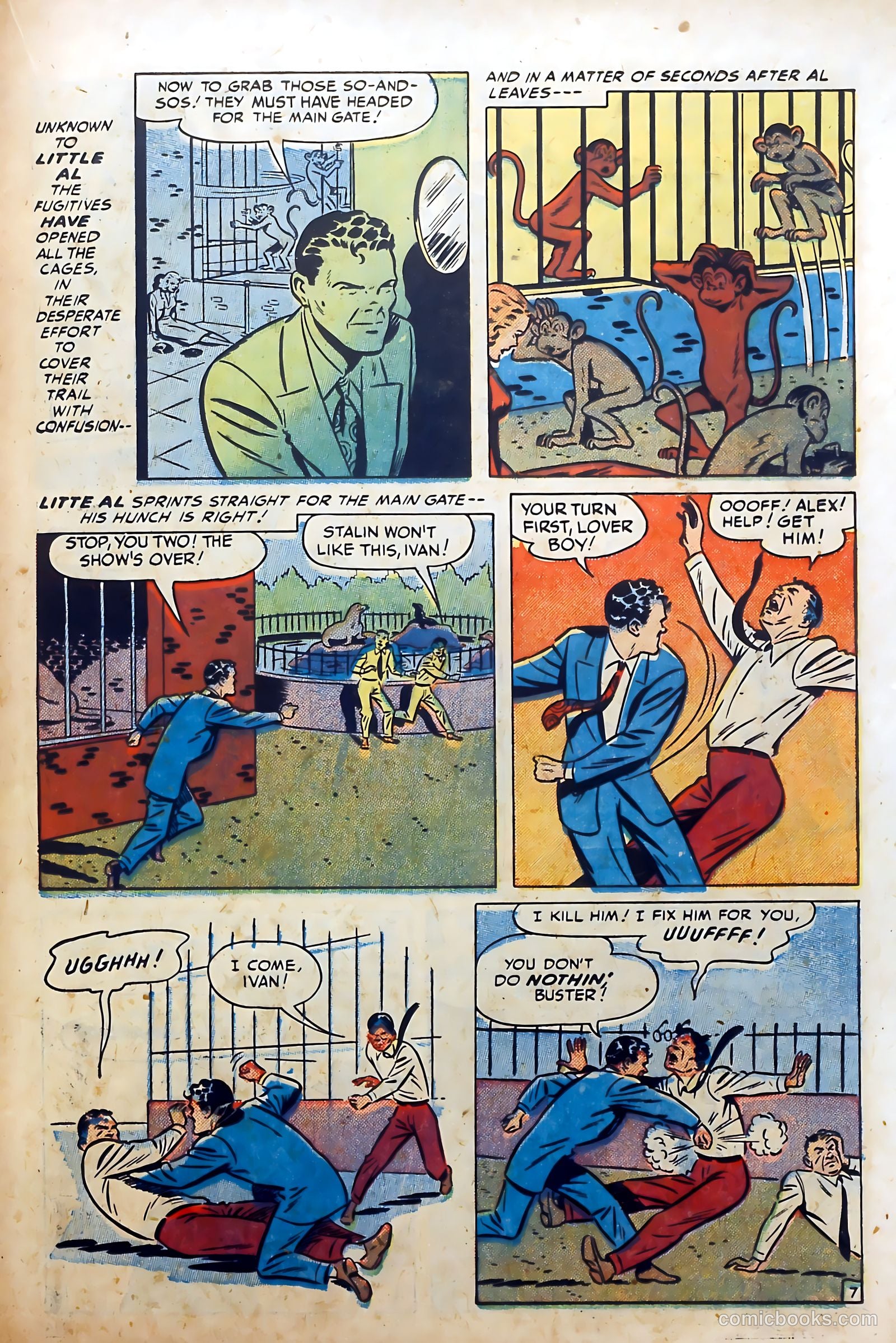 Little Al of the Secret Service #10 (1951) — page 15 of 36