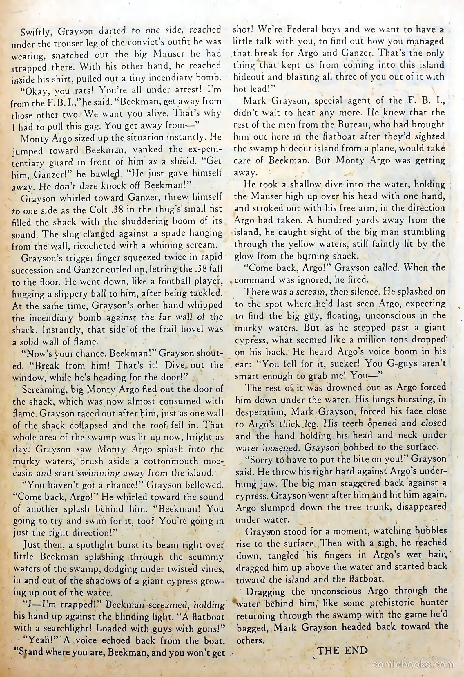 Little Al of the Secret Service #10 (1951) — page 19 of 36
