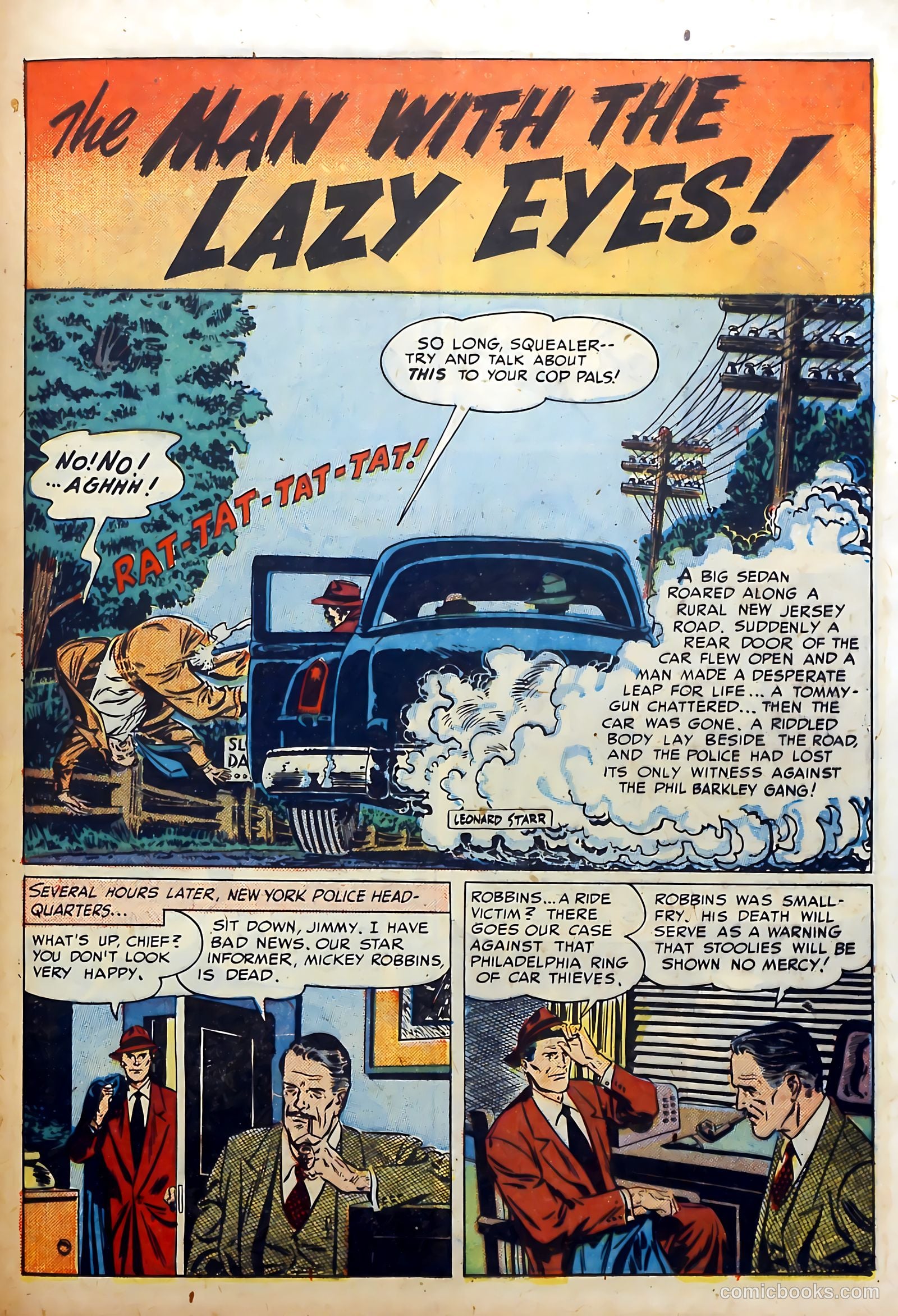Little Al of the Secret Service #10 (1951) — page 21 of 36