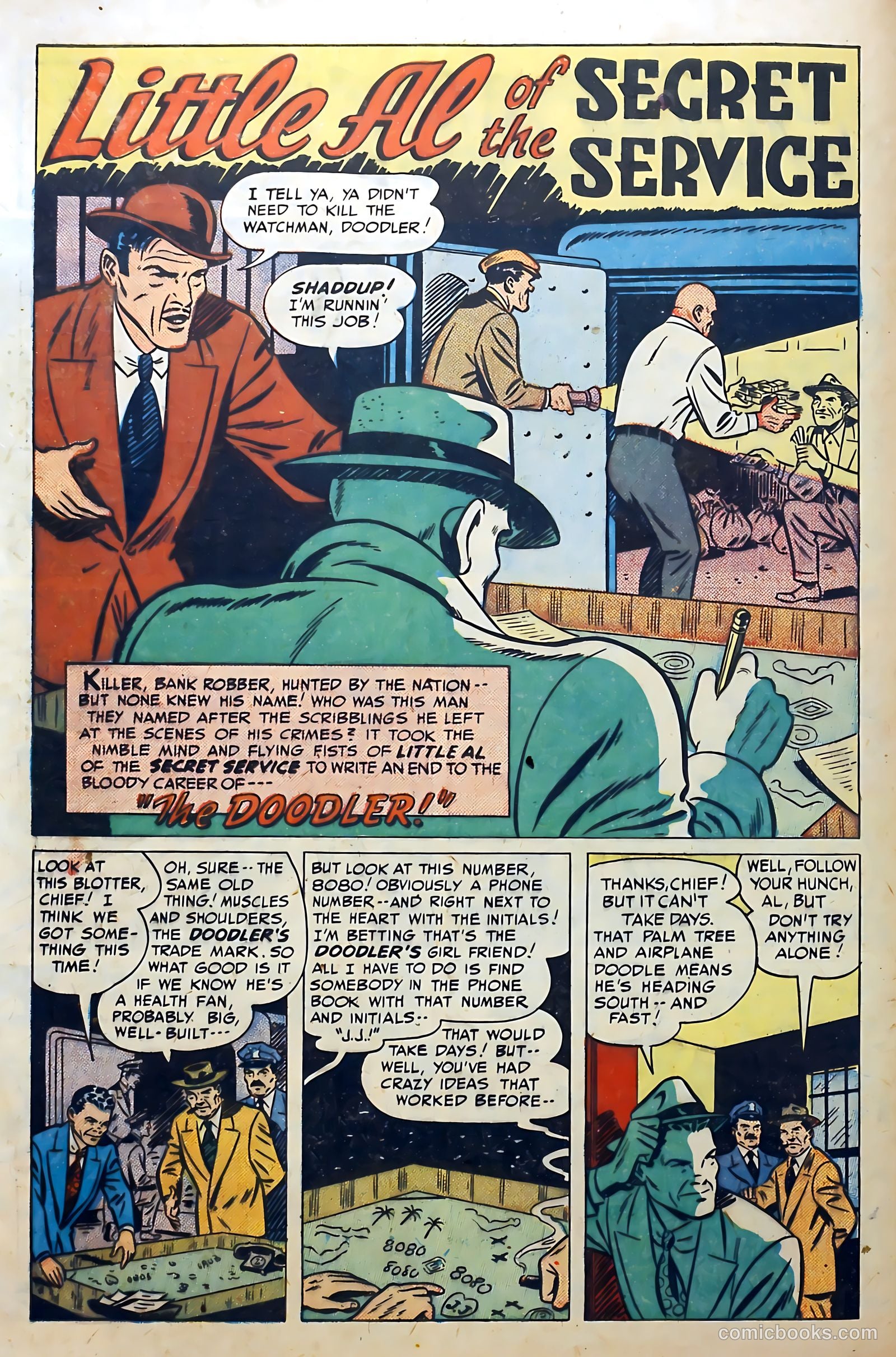 Little Al of the Secret Service #10 (1951) — page 28 of 36