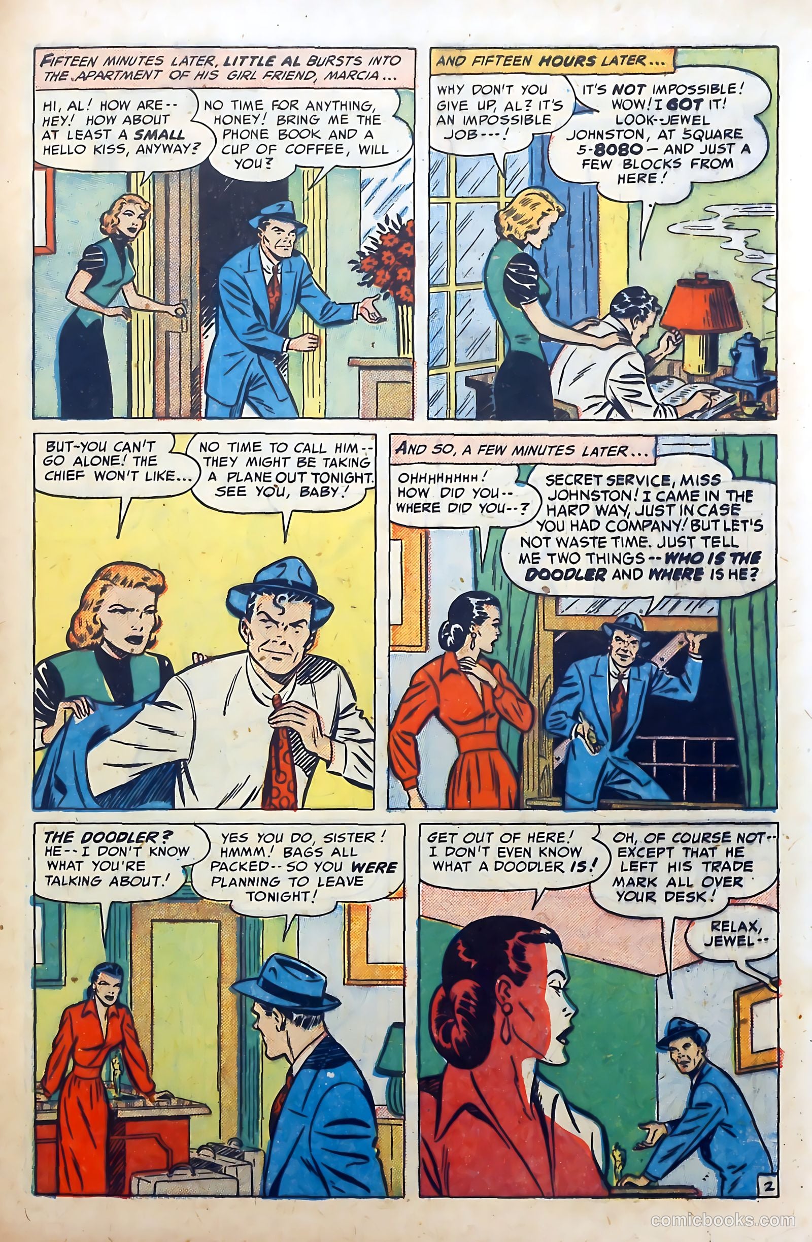 Little Al of the Secret Service #10 (1951) — page 29 of 36