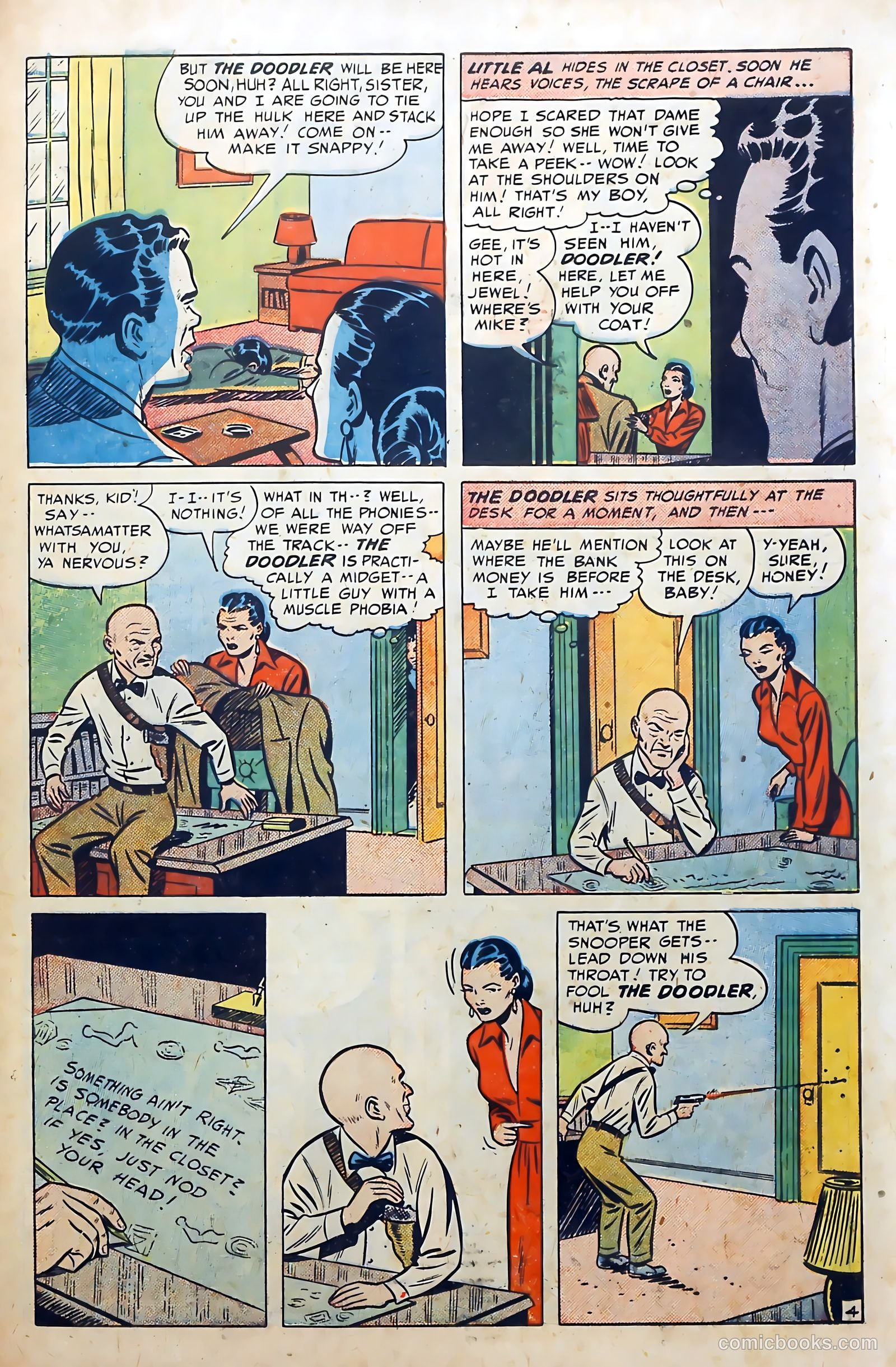 Little Al of the Secret Service #10 (1951) — page 31 of 36