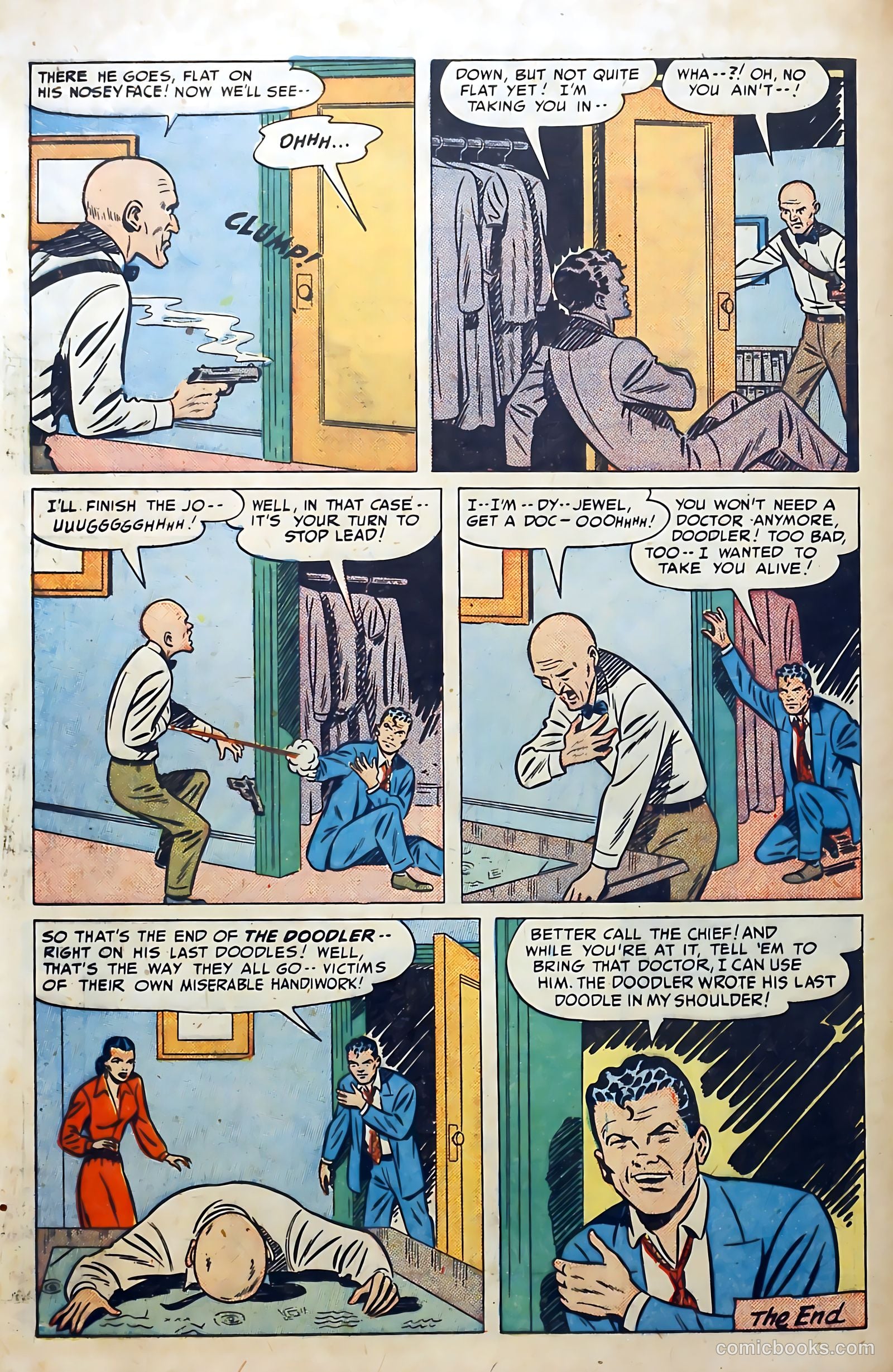 Little Al of the Secret Service #10 (1951) — page 32 of 36