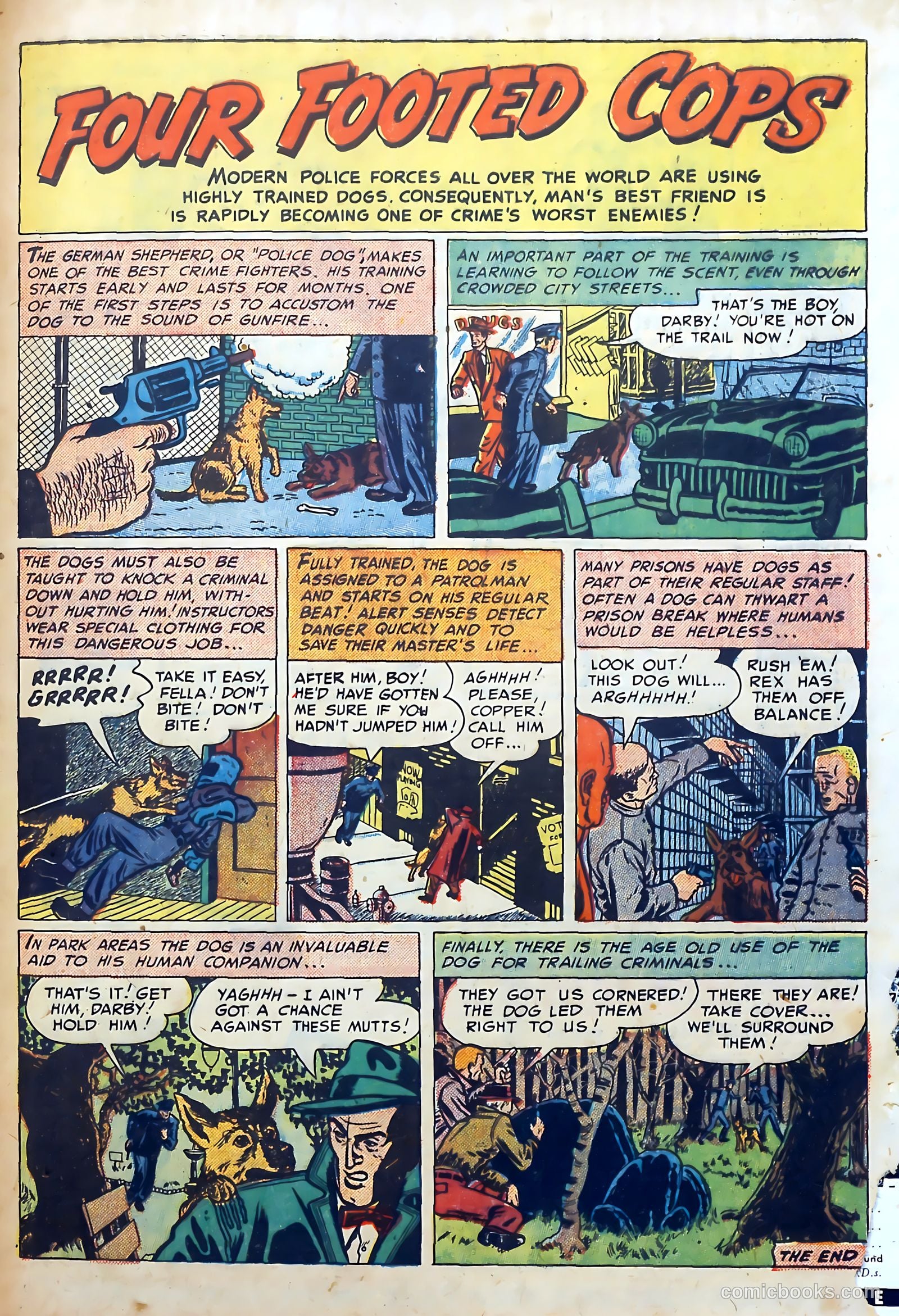 Little Al of the Secret Service #10 (1951) — page 33 of 36