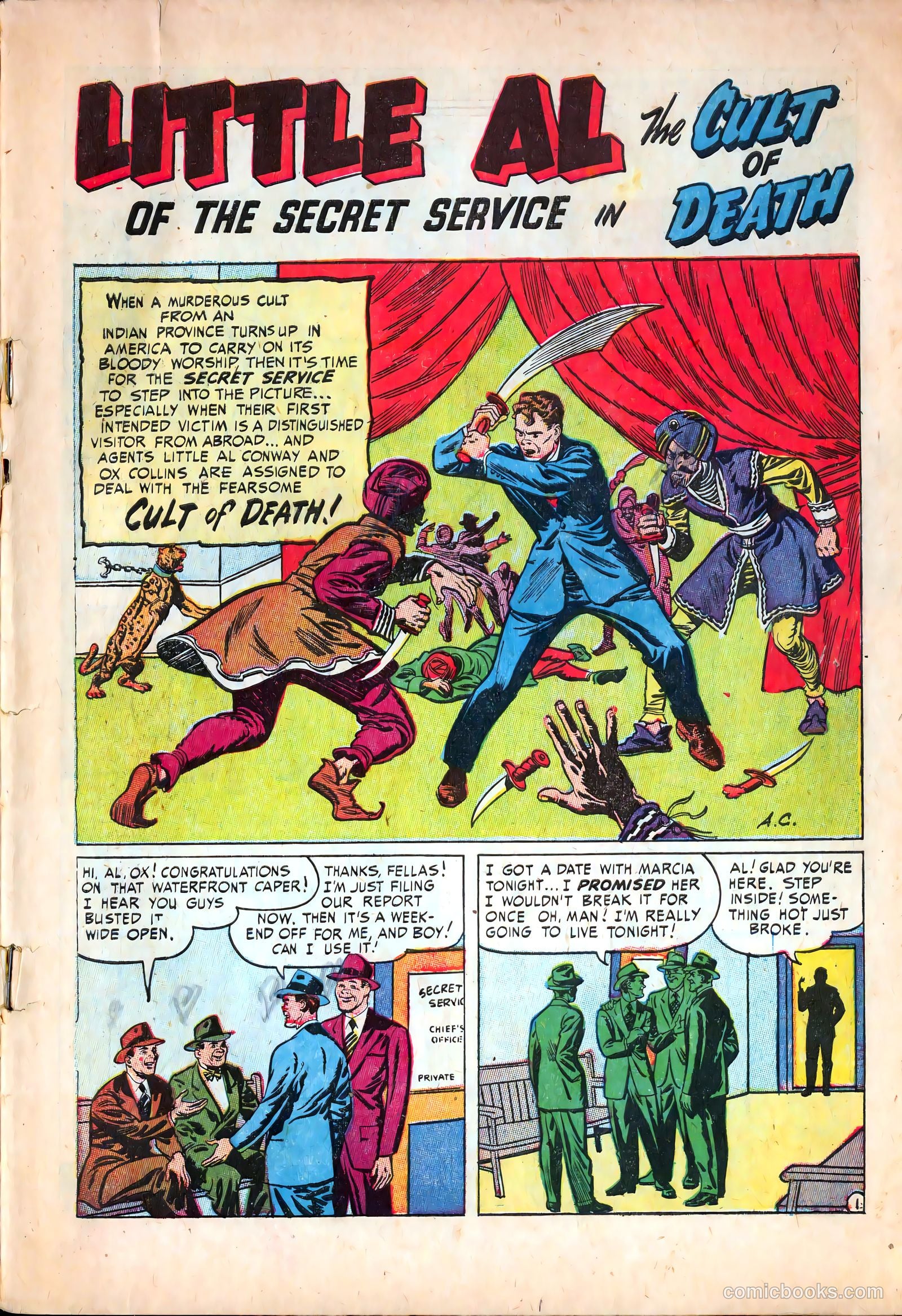 Little Al of the Secret Service #2 (1951) — page 3 of 36