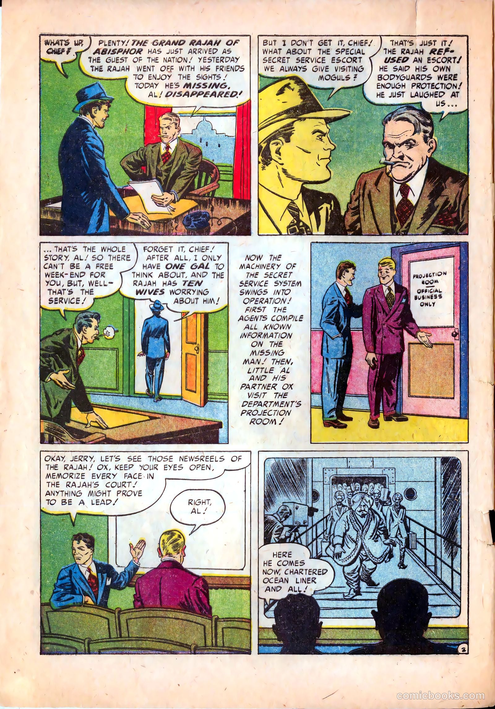 Little Al of the Secret Service #2 (1951) — page 4 of 36