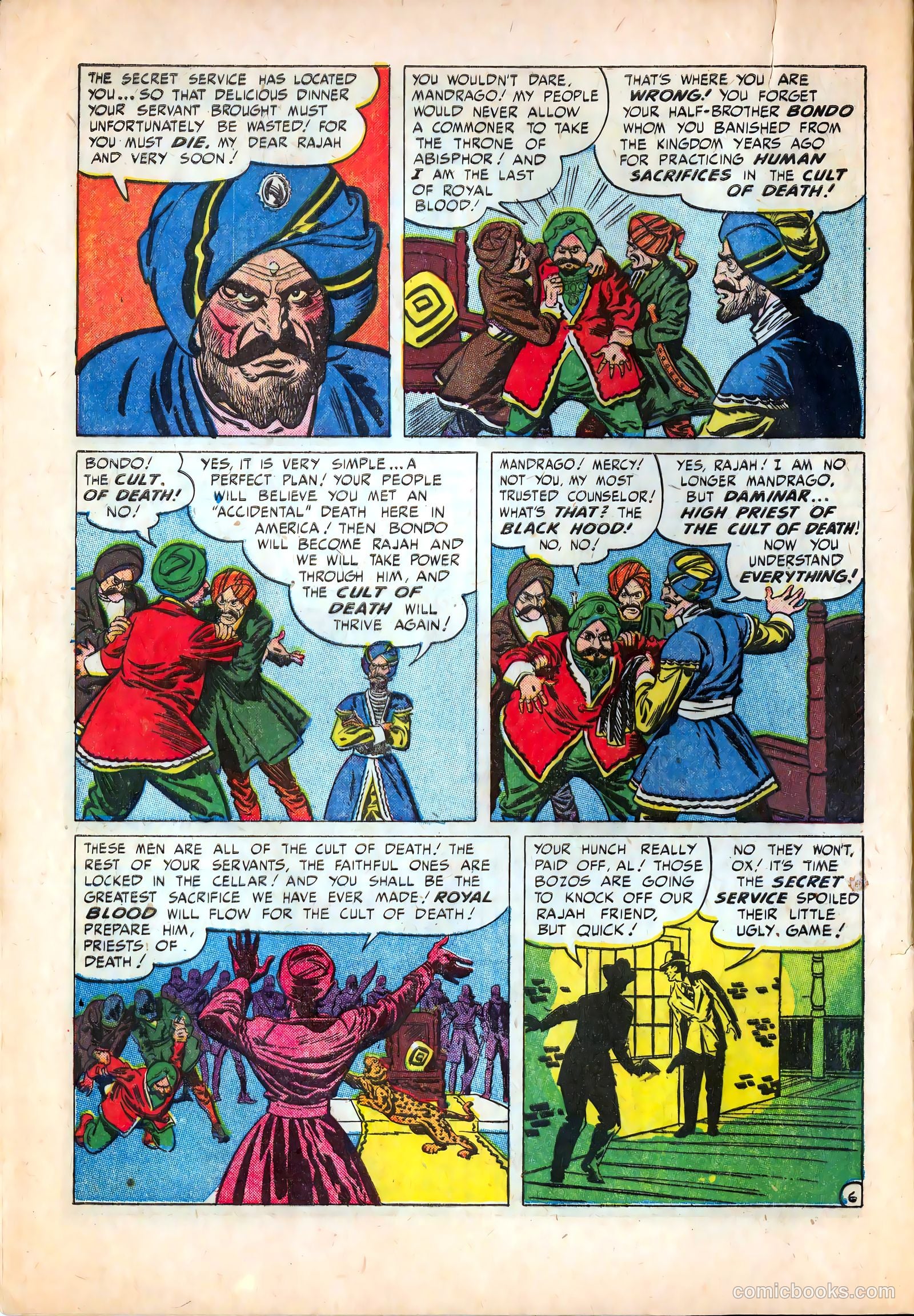 Little Al of the Secret Service #2 (1951) — page 8 of 36