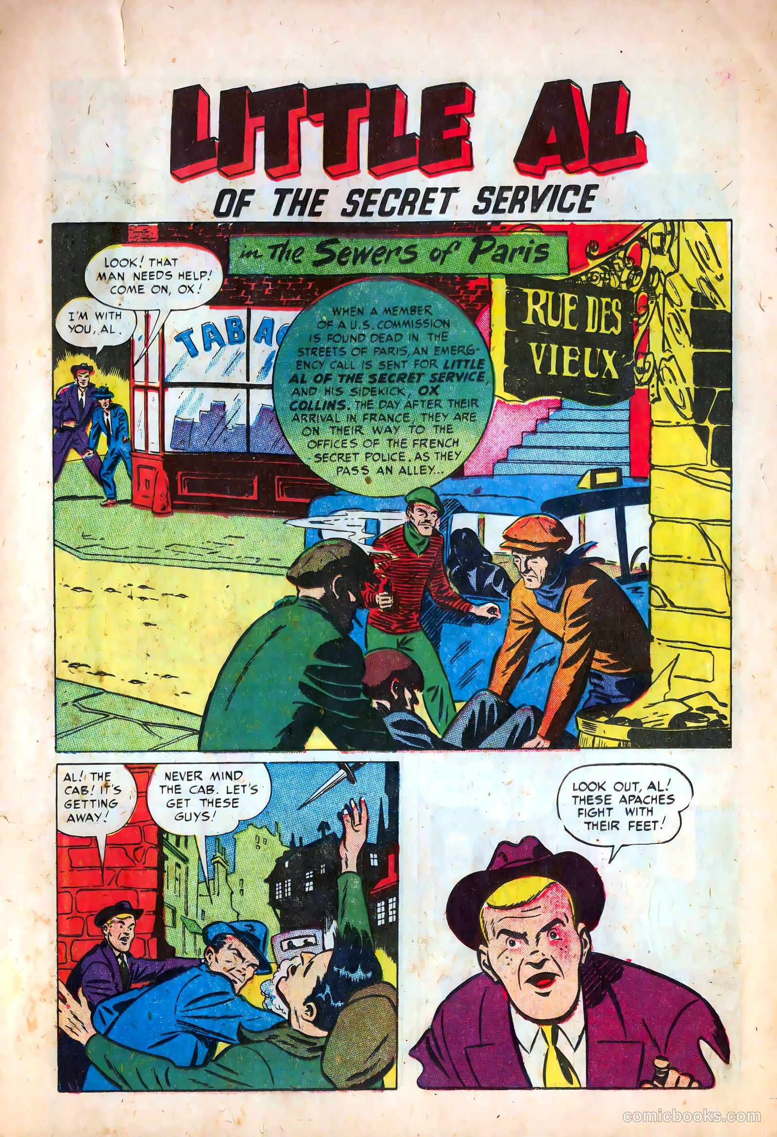 Little Al of the Secret Service #2 (1951) — page 11 of 36