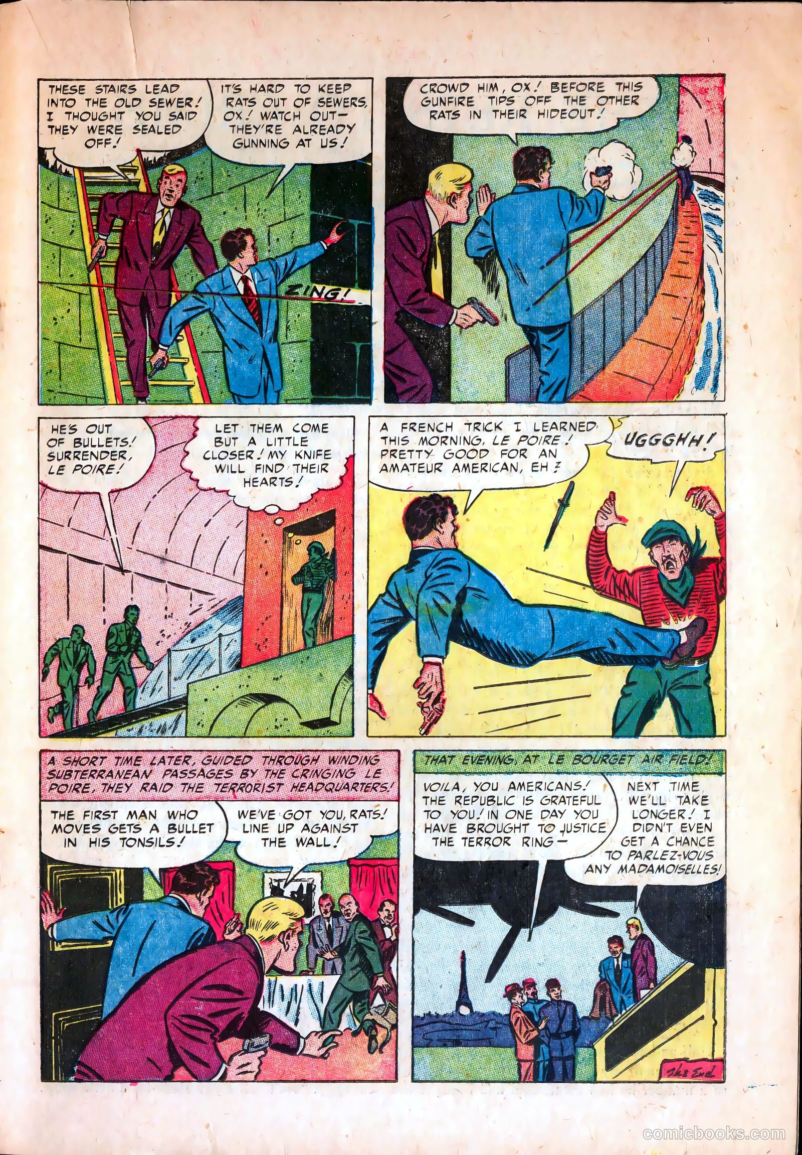Little Al of the Secret Service #2 (1951) — page 19 of 36