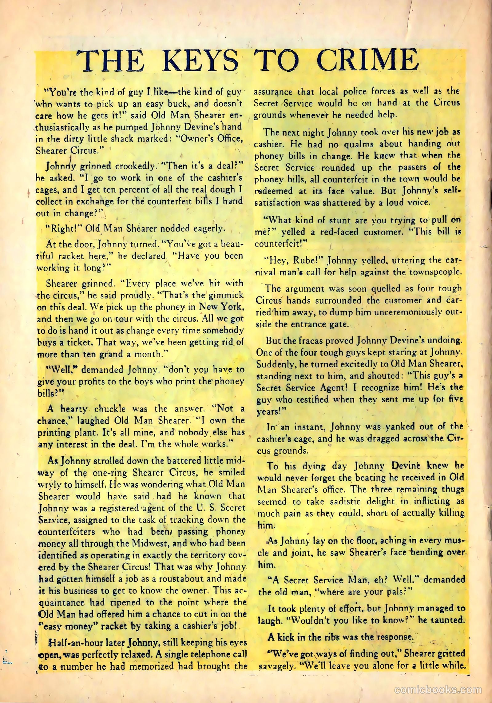 Little Al of the Secret Service #2 (1951) — page 20 of 36