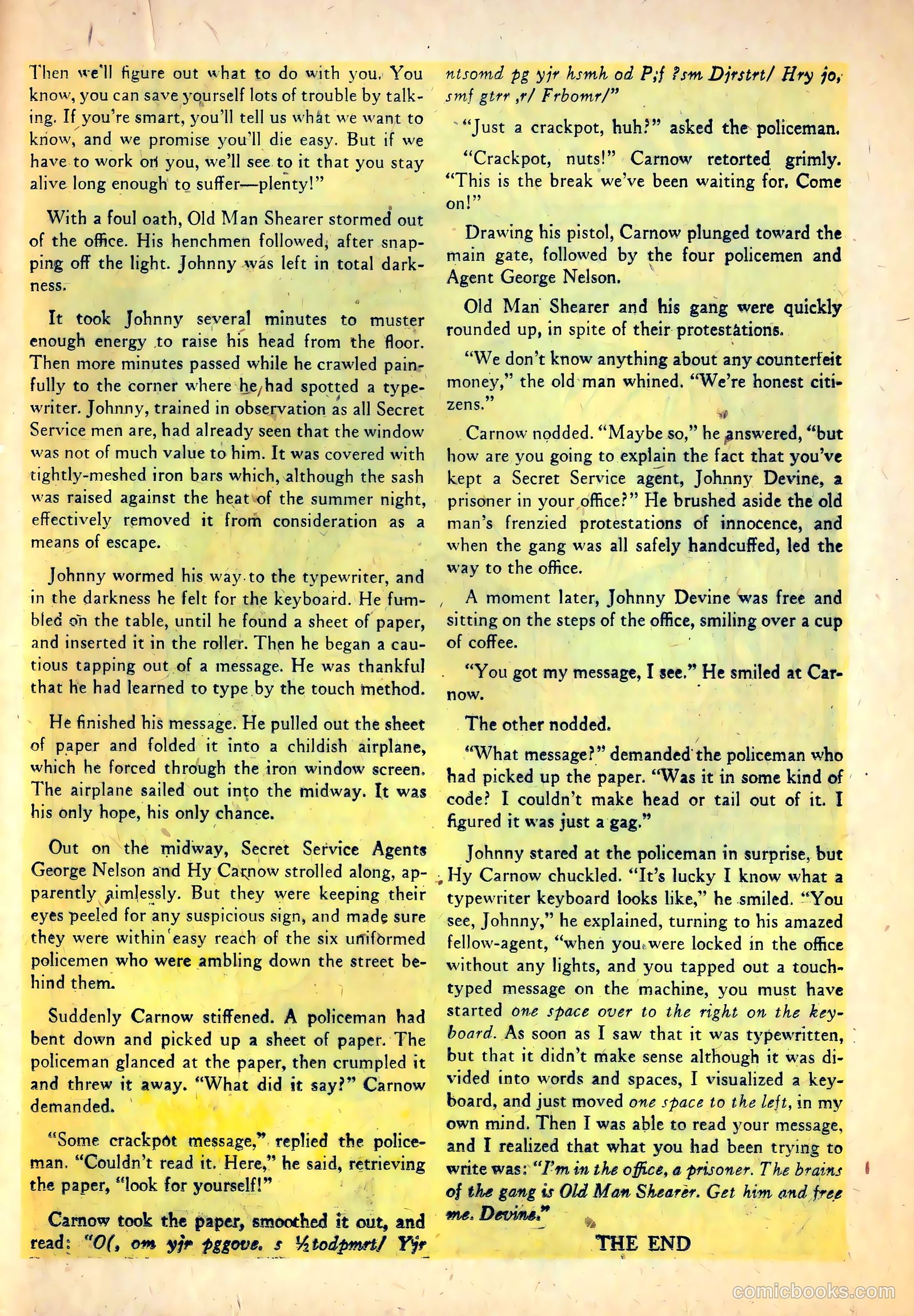 Little Al of the Secret Service #2 (1951) — page 21 of 36