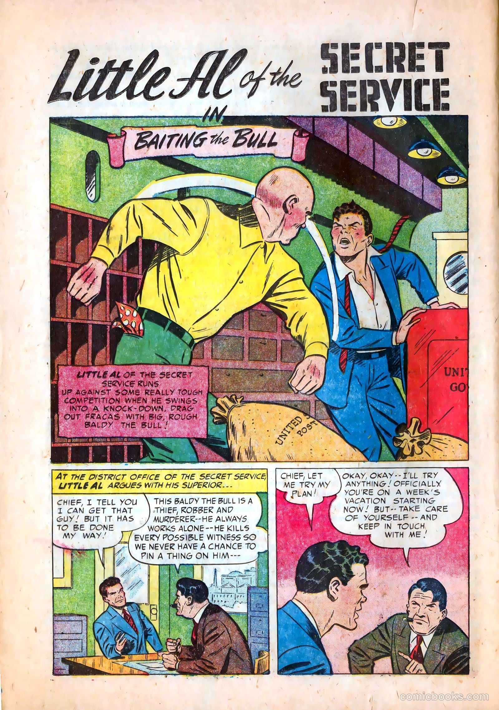 Little Al of the Secret Service #2 (1951) — page 22 of 36