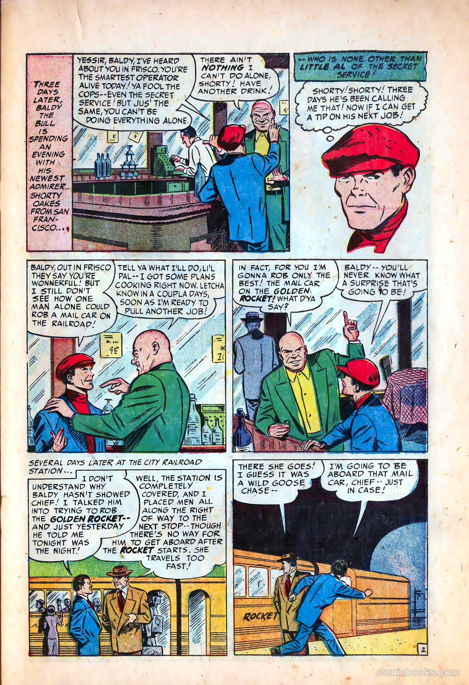 Little Al of the Secret Service #2 (1951) — page 23 of 36
