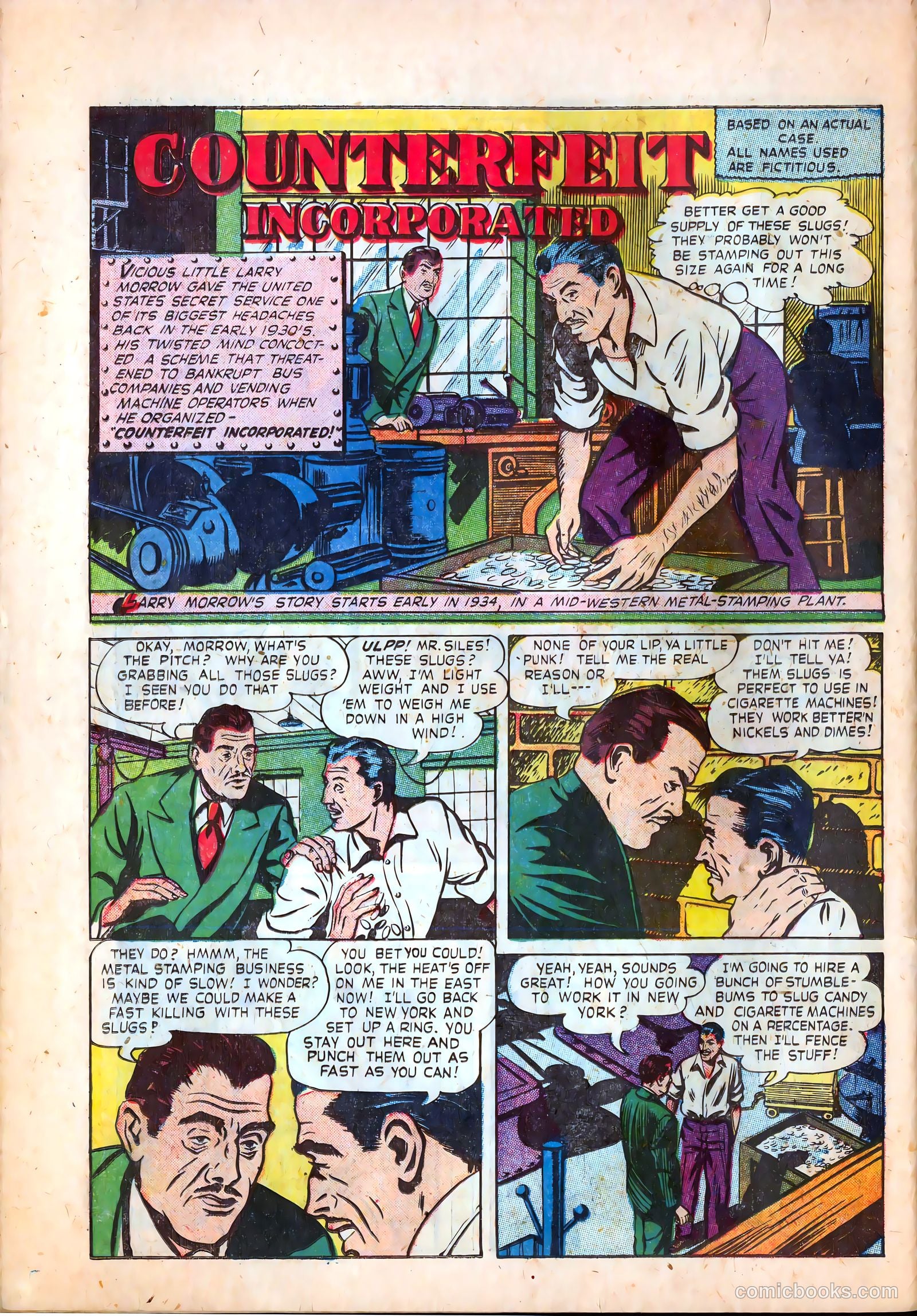 Little Al of the Secret Service #2 (1951) — page 26 of 36