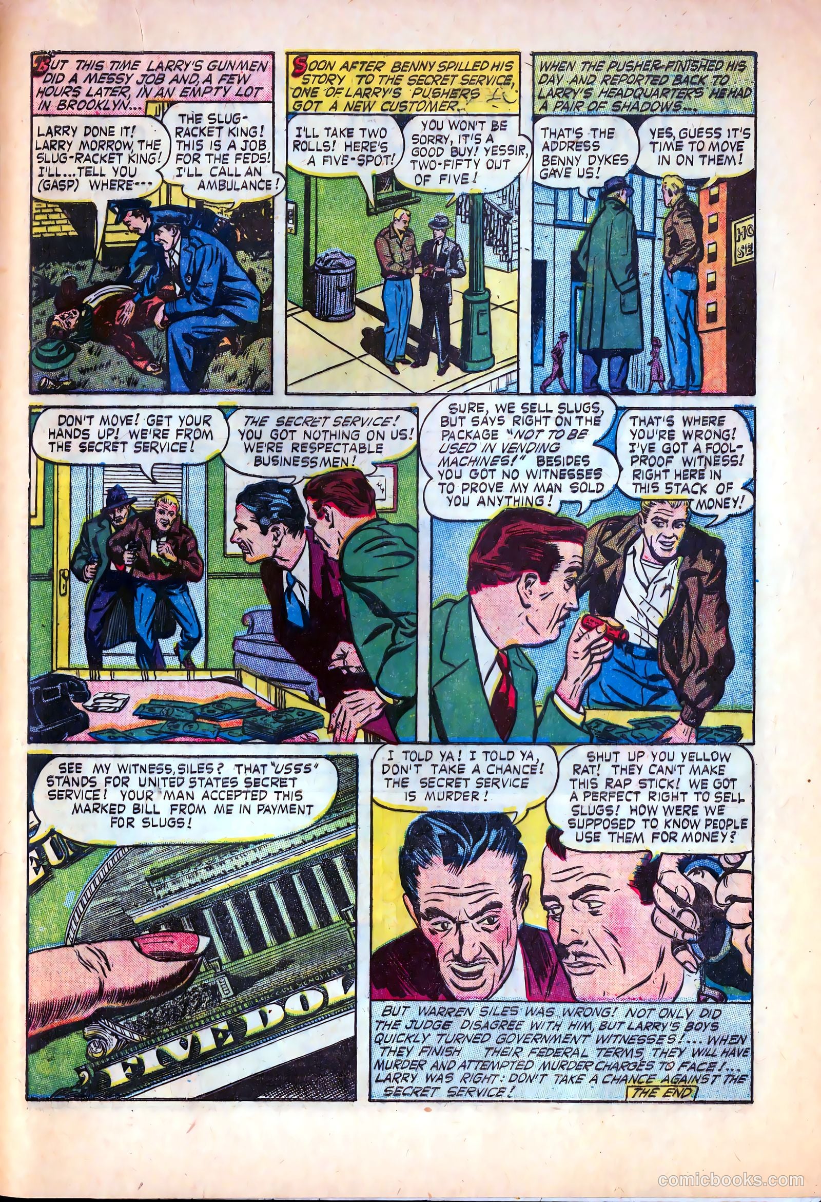 Little Al of the Secret Service #2 (1951) — page 29 of 36