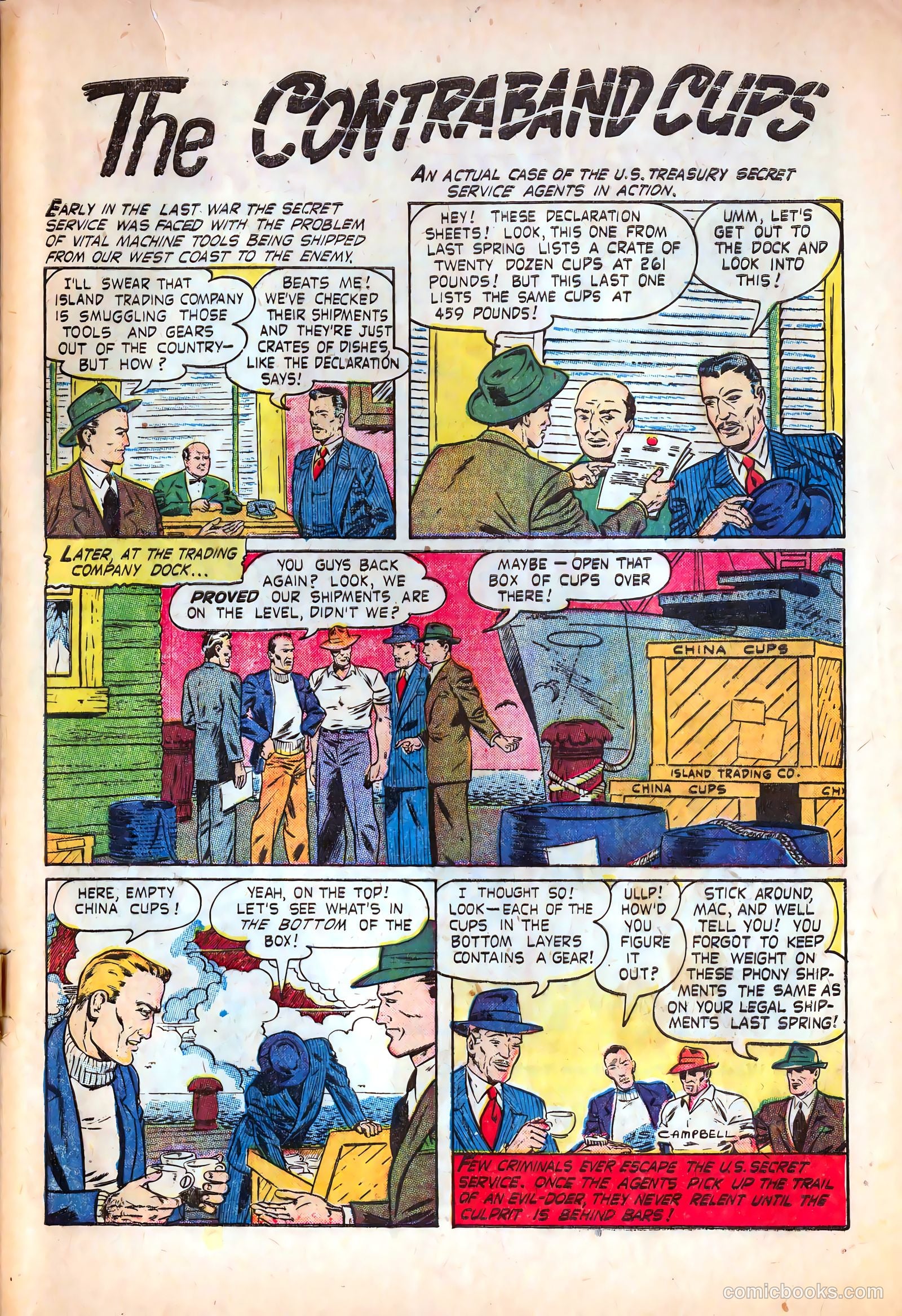 Little Al of the Secret Service #2 (1951) — page 33 of 36